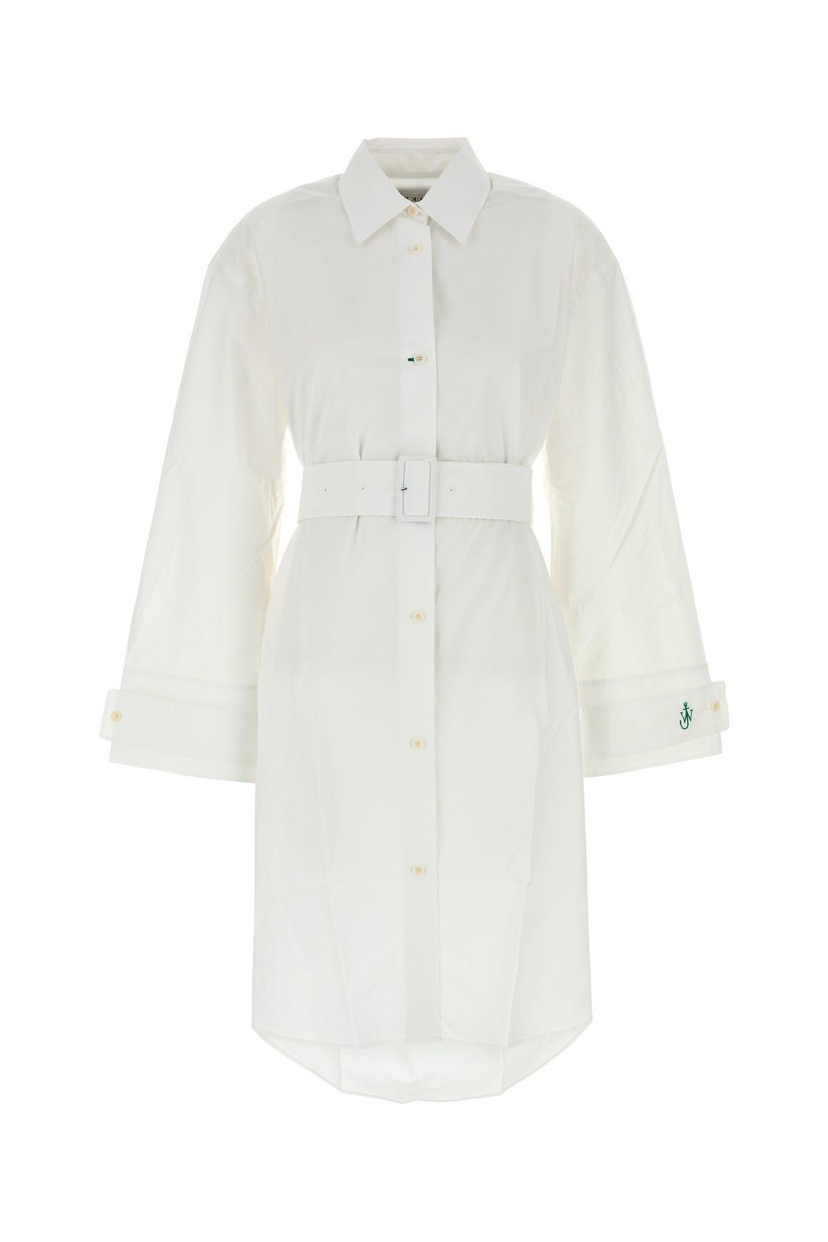 JW ANDERSON Double Wrap Trench Dress-8 Nd  Female In White Product Image