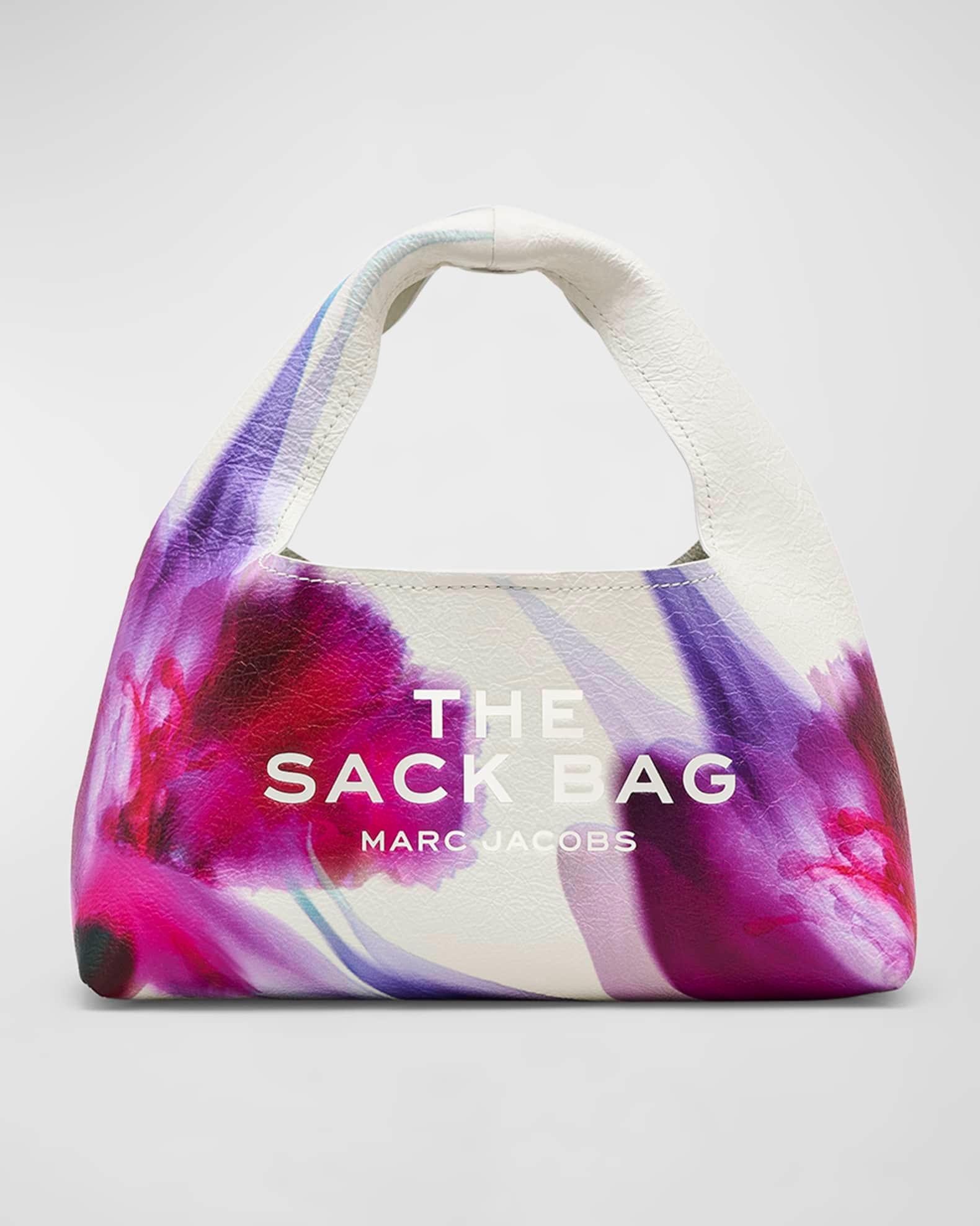 The Future Floral Leather Mini Sack Bag Product Image