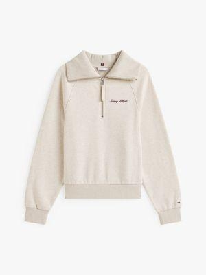 Interlock Fleece Quarter-Zip Sweatshirt Product Image