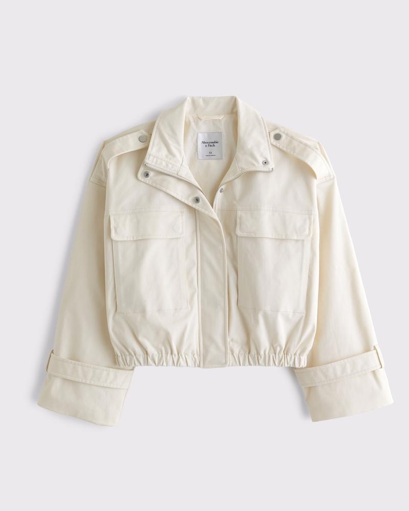 Lightweight Cinched Utility Jacket Product Image
