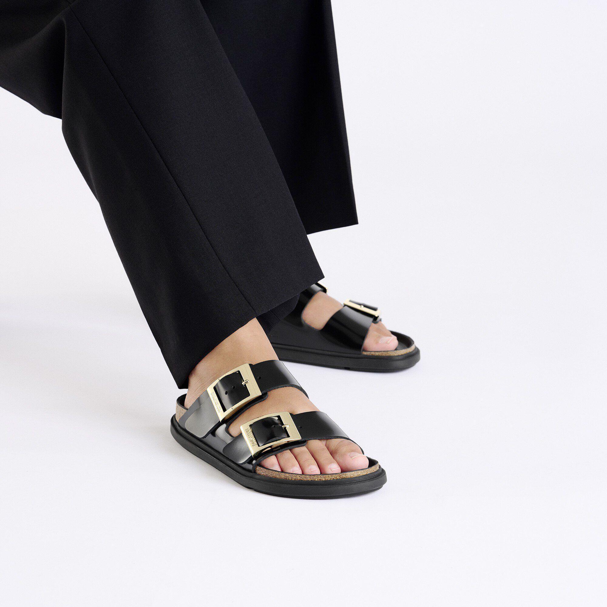 Arizona Droplet Buckle Natural Leather Patent Product Image