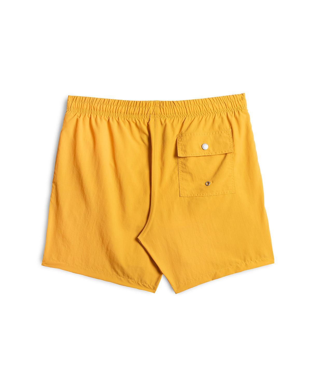 Solid Tangerine Swim Trunk Product Image