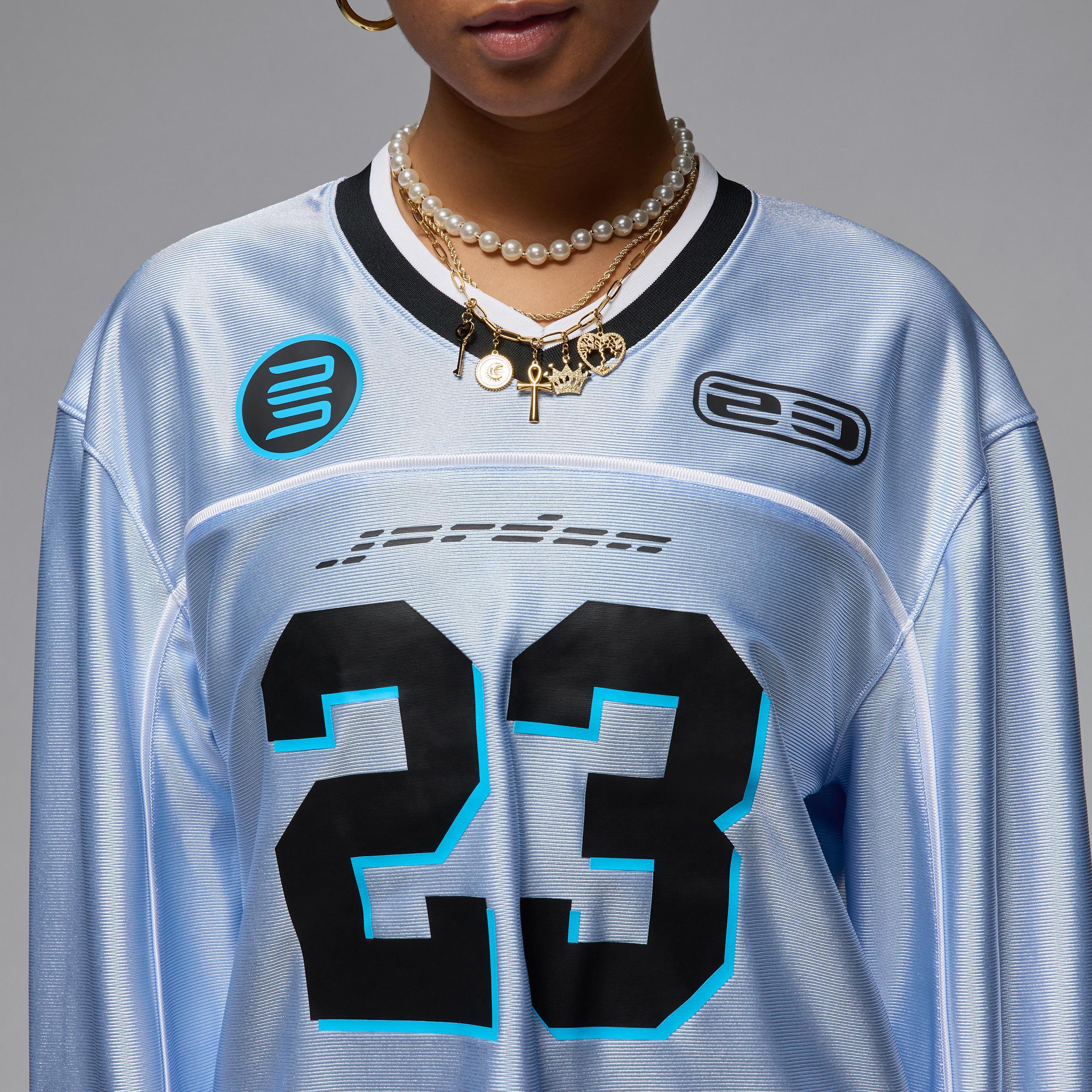 Womens Jordan Long-Sleeve Jersey Top Product Image