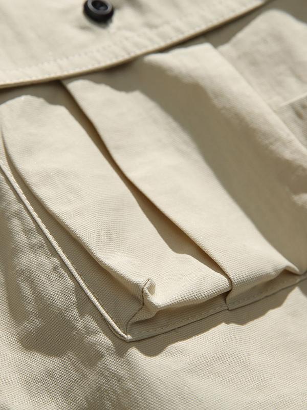 Japanese Retro Workwear Short Sleeve Product Image