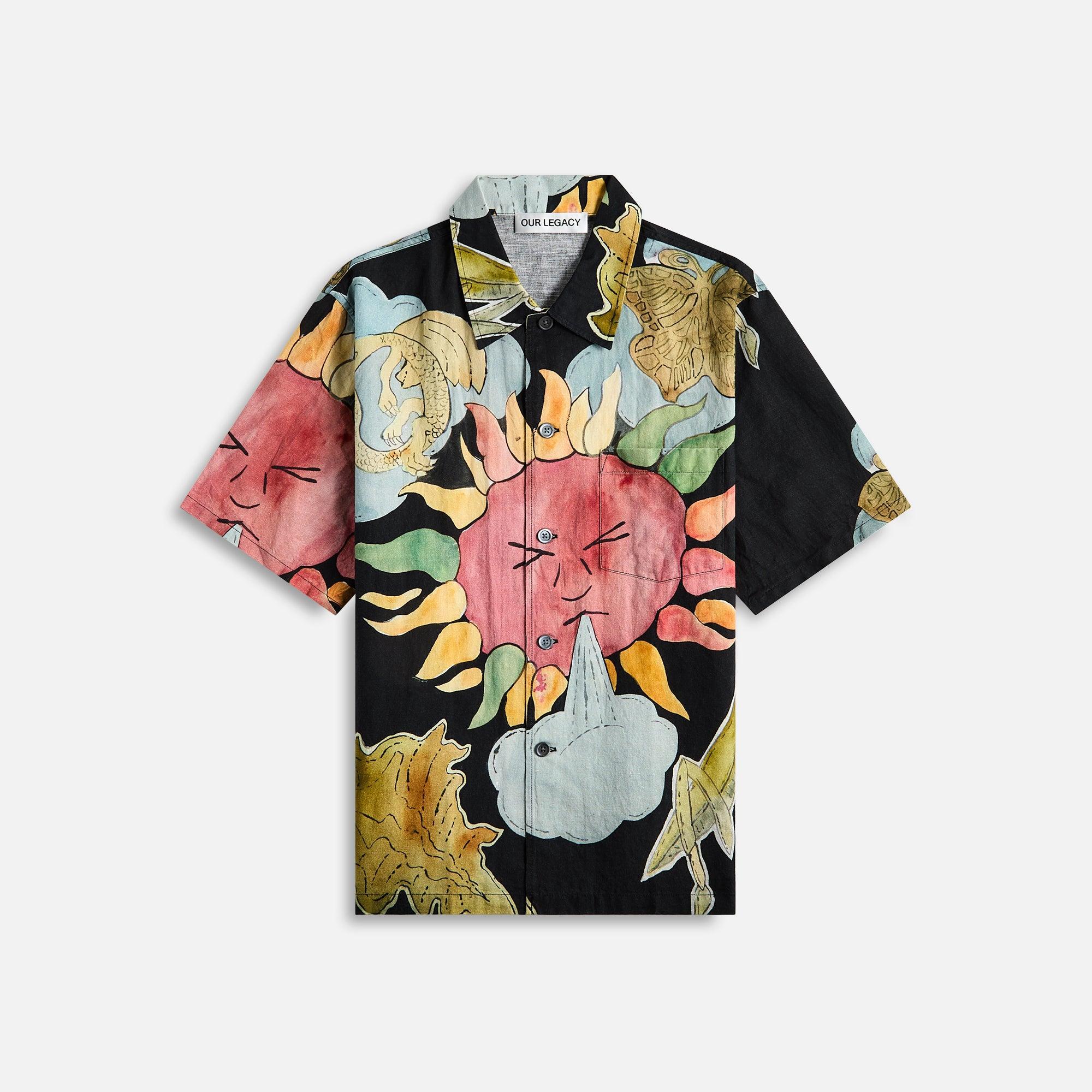 Our Legacy Box Shirt  - Solar Power Print Male Product Image