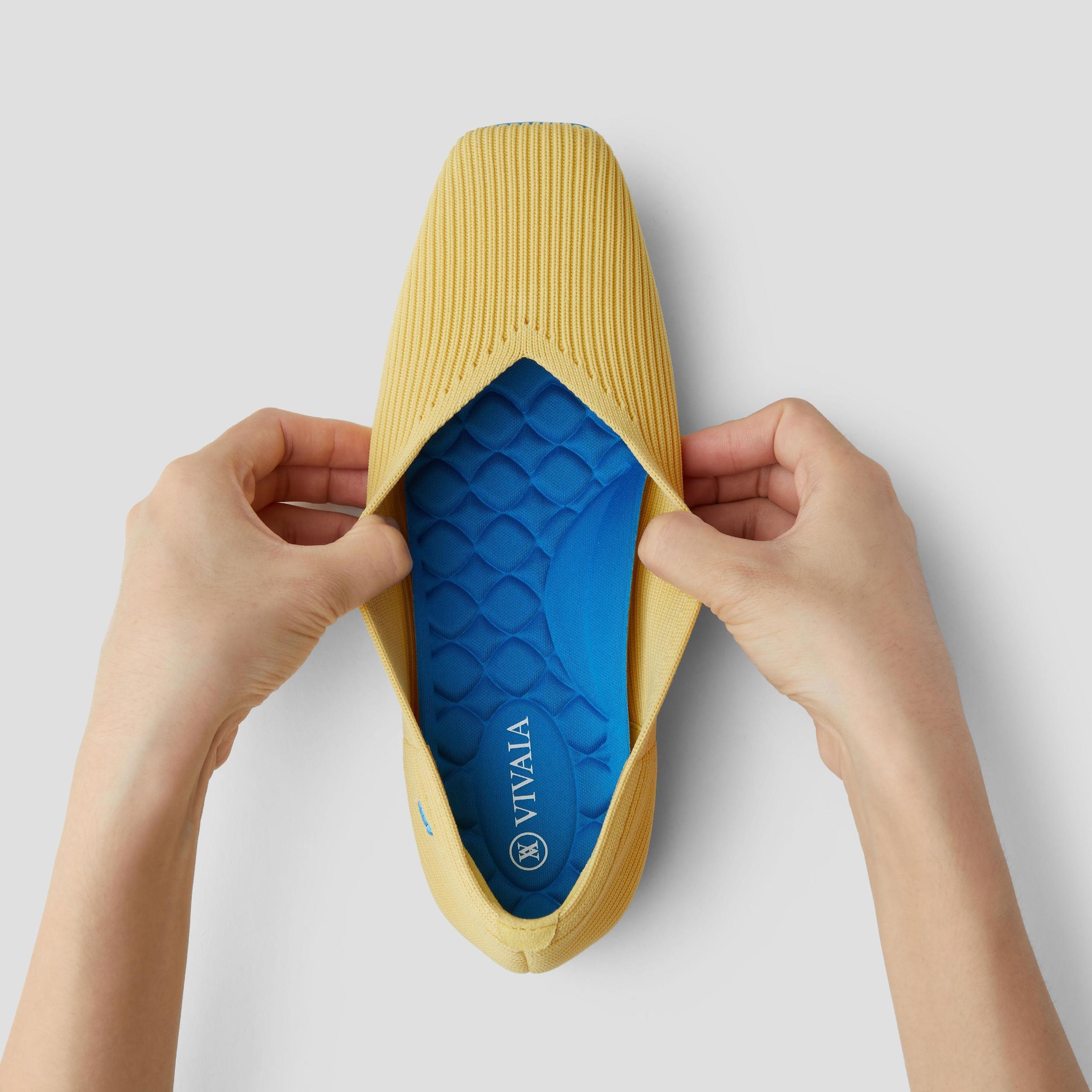 Lightweight Square-Toe V-Cut Flats (Margot Walker) Product Image