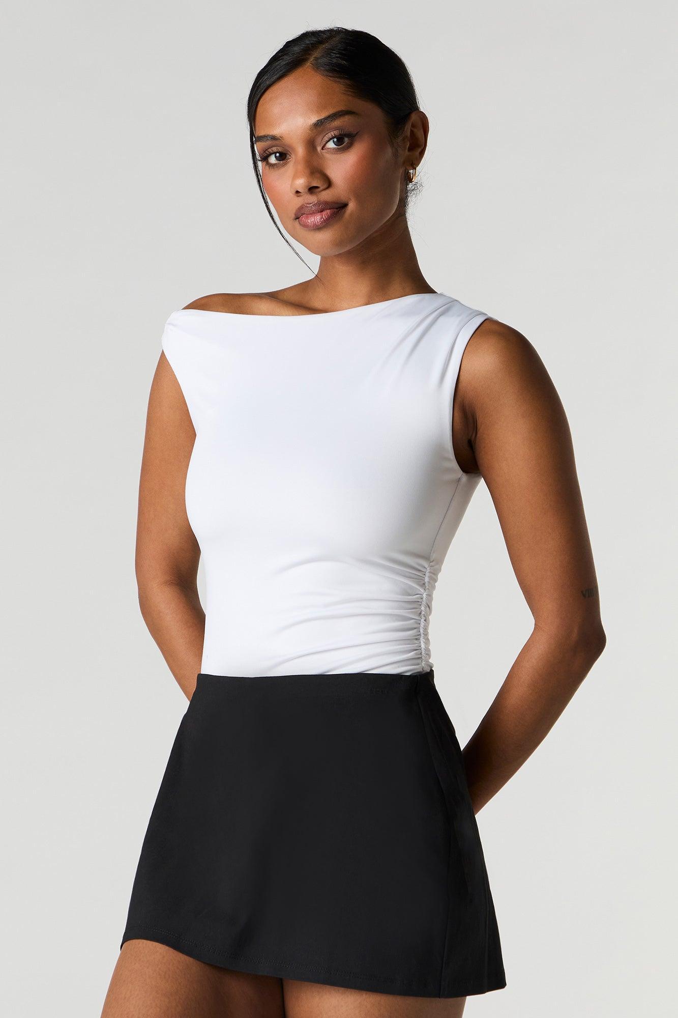 Contour One Shoulder Bodysuit Female Product Image