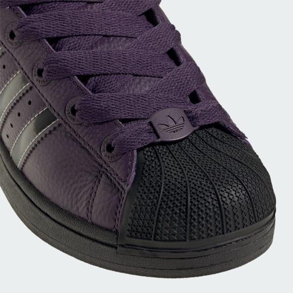 Womens adidas Superstar II Athletic Shoe - Preloved / Core Black / Off White Product Image
