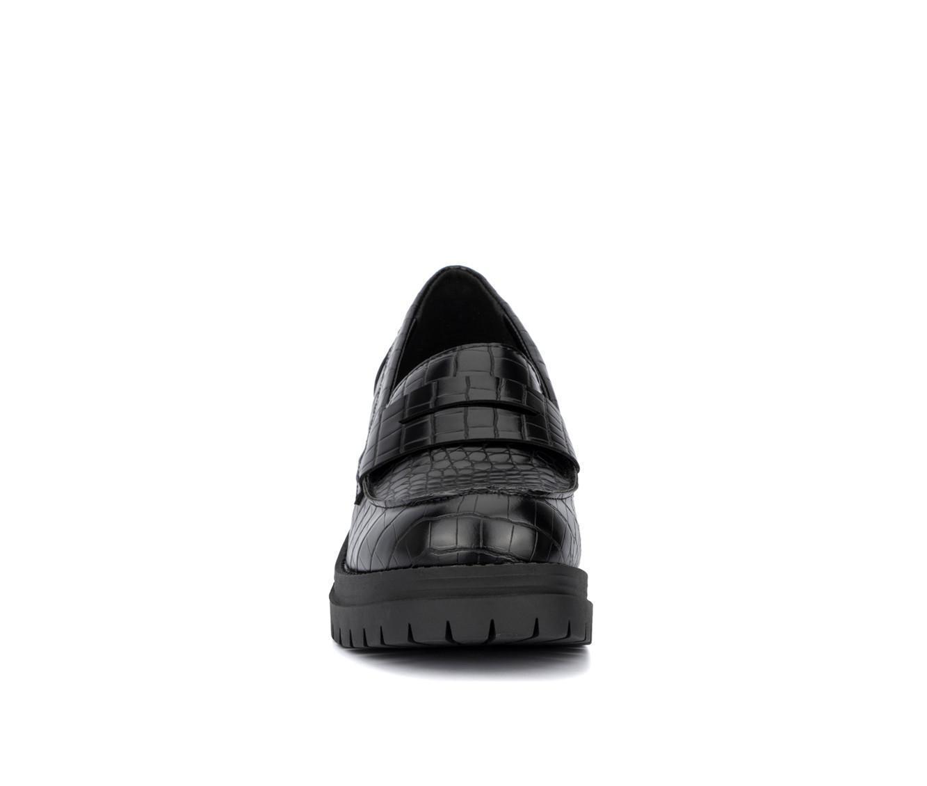 Women's New York and Company Penni Heeled Loafers Product Image