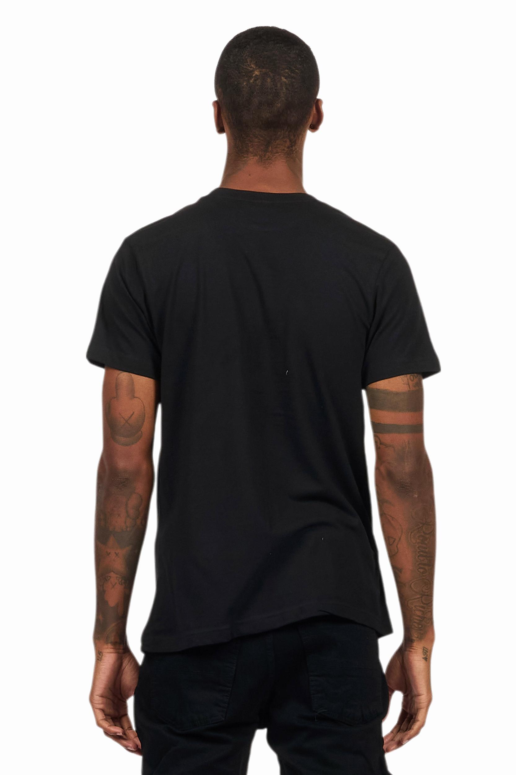 Cairo Black Graphic T-Shirt Male Product Image