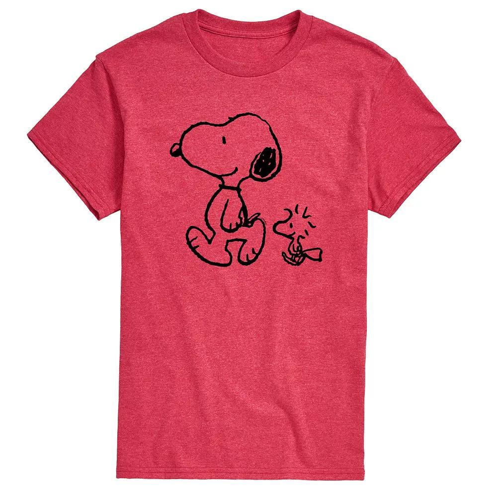 Mens Peanuts Snoopy Doghouse Tee Product Image