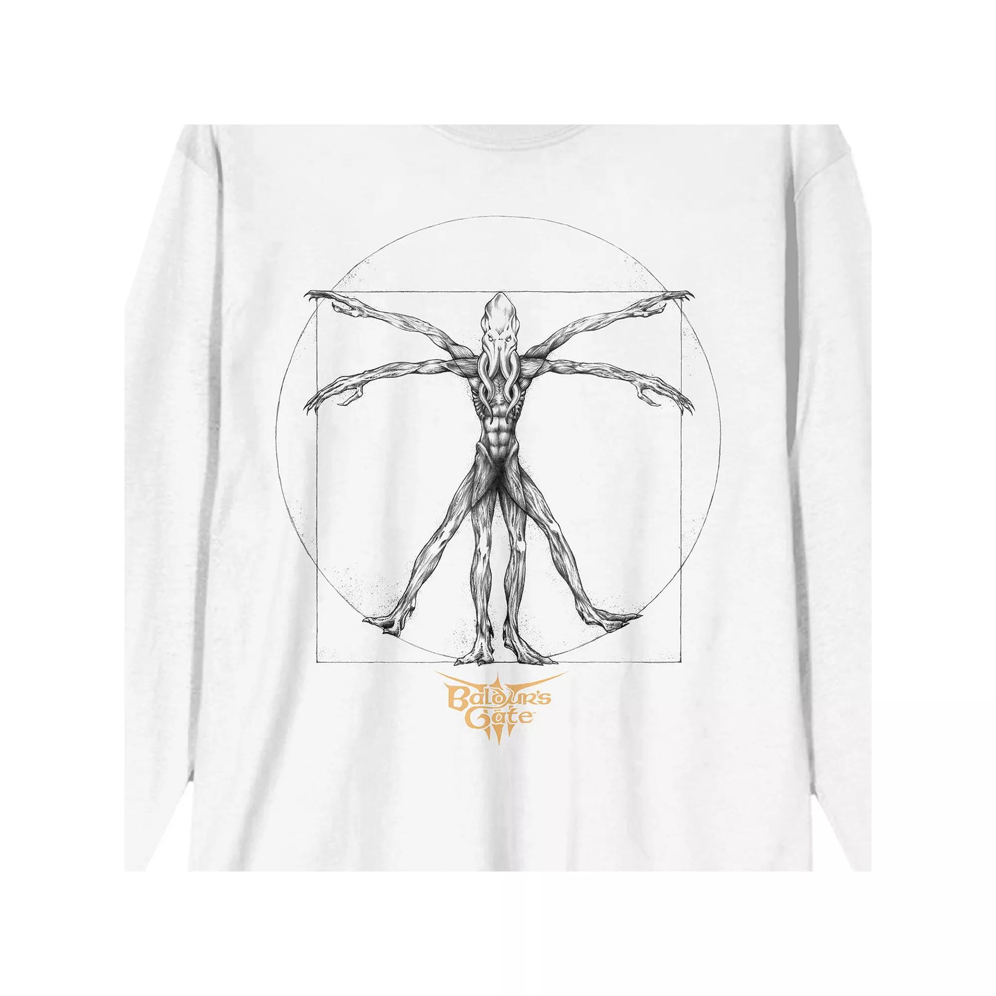 Men's Dungeons & Dragons Monster Graphic Tee, Size: Medium, White Product Image