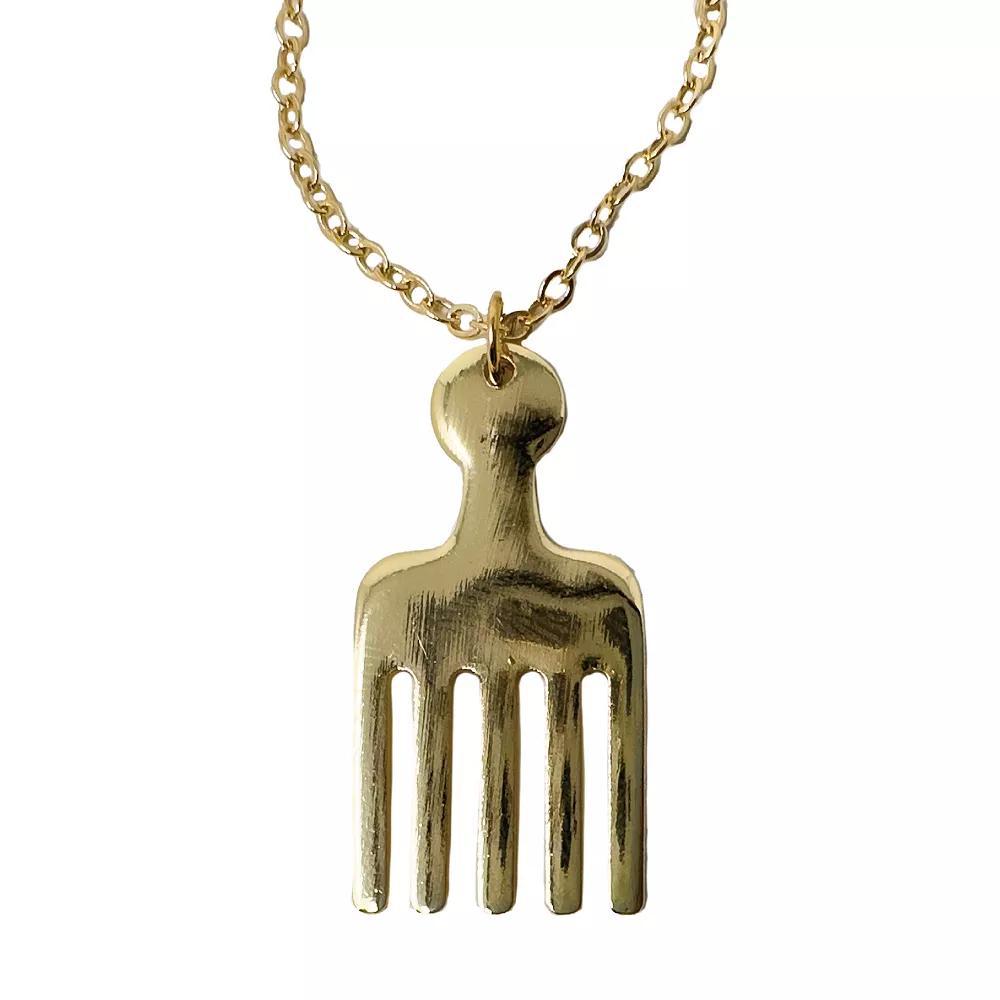 Legendary Rootz Pick Necklace, Womens, Gold Product Image