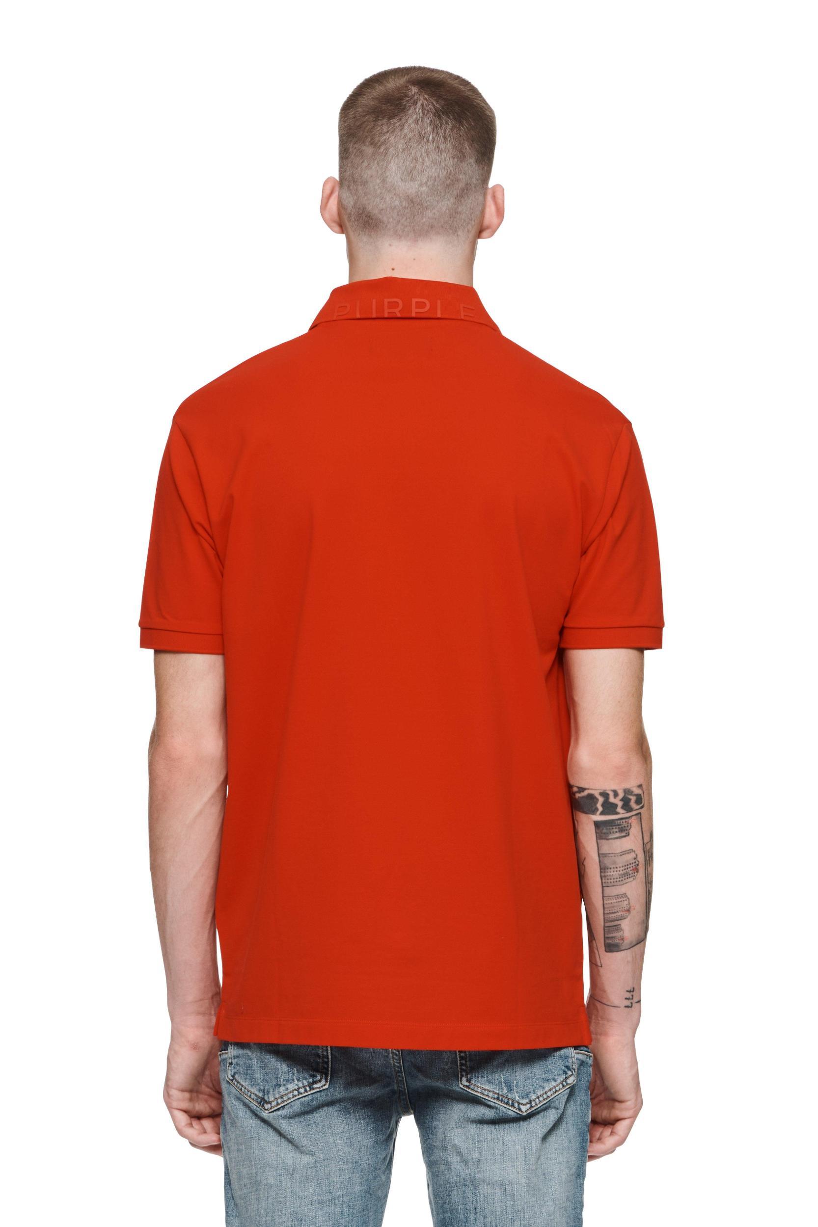 Pique Knit Polo Male Product Image