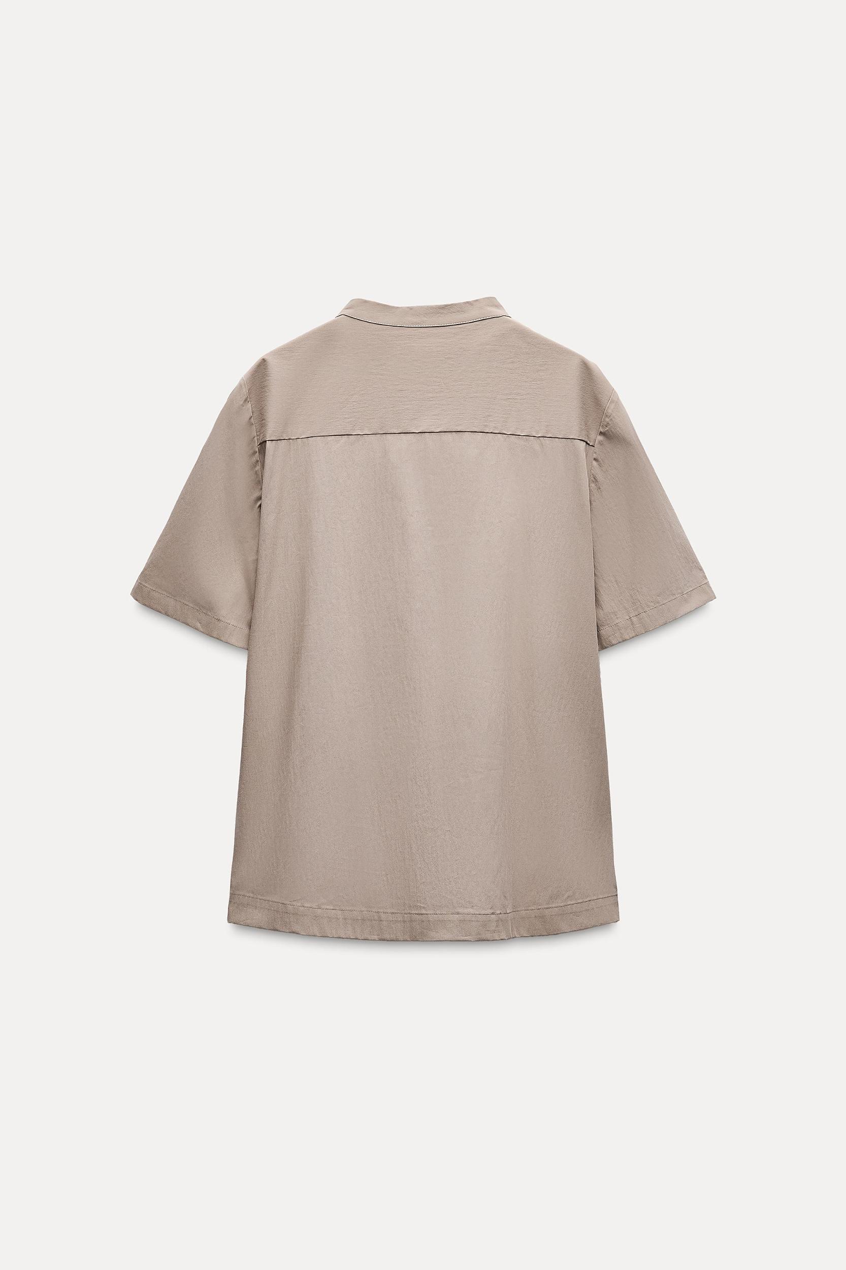 ASYMMETRICAL SHIRT ZW COLLECTION Product Image