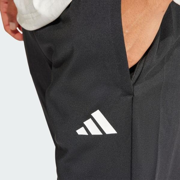adidas Sereno AEROREADY Cut 3-Stripes Regular Slim Tapered Pants Black L Mens Product Image