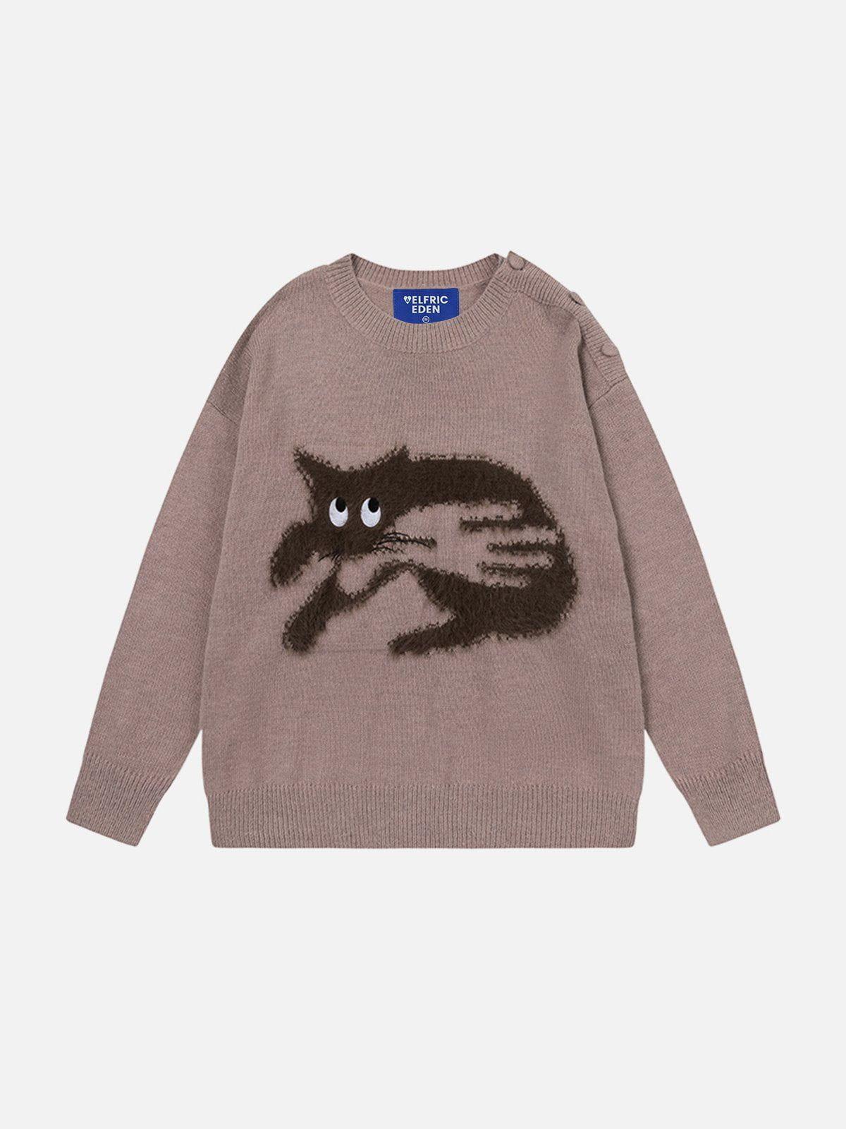 Aelfric Eden Cute Cat Sweater Product Image