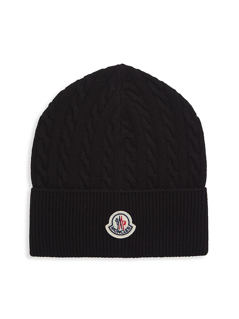 Ribbed Wool Beanie w/ Logo Product Image