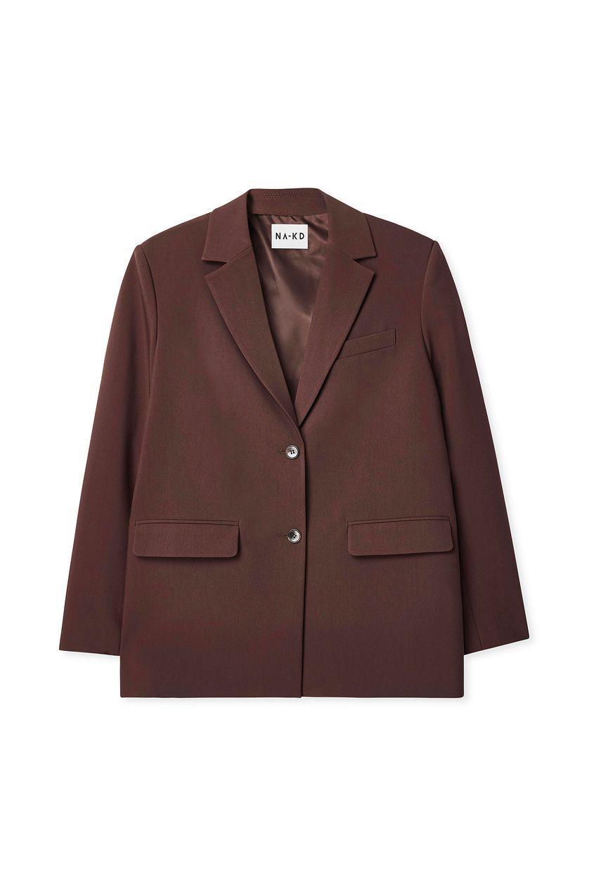 Oversized Open Back Blazer Product Image