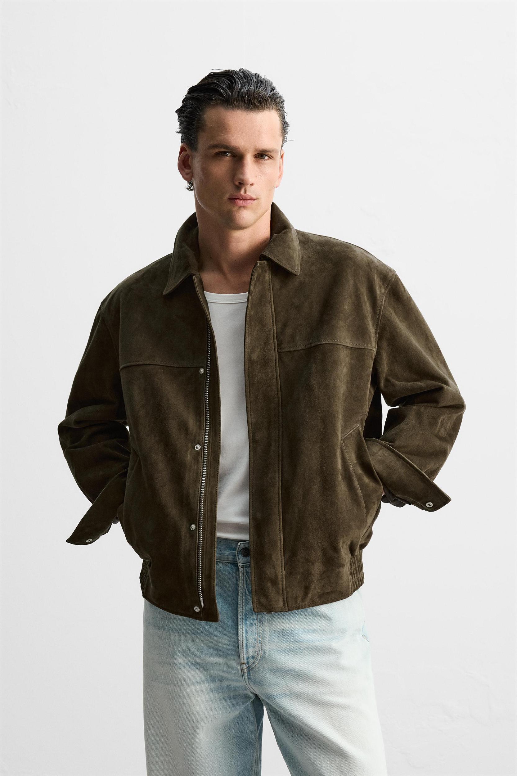 LIMITED EDITION SUEDE LEATHER JACKET Product Image