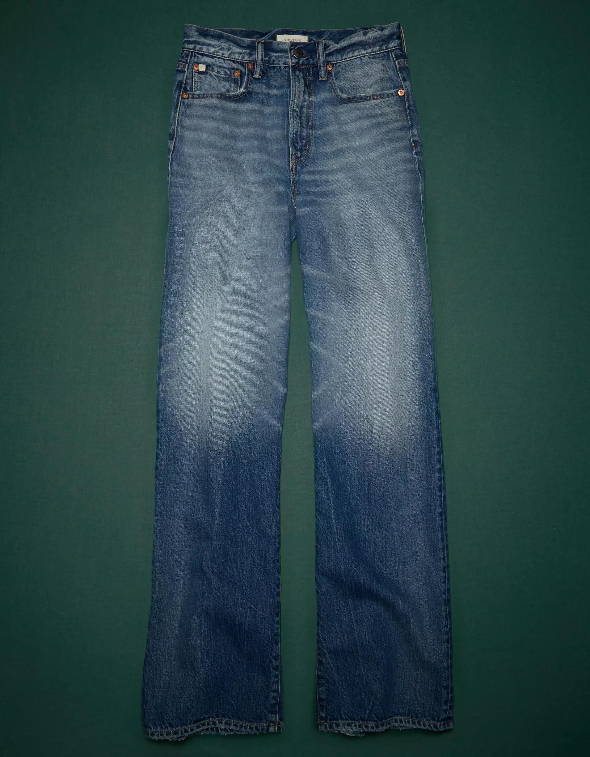 AE77 Premium Stovepipe Jean Product Image