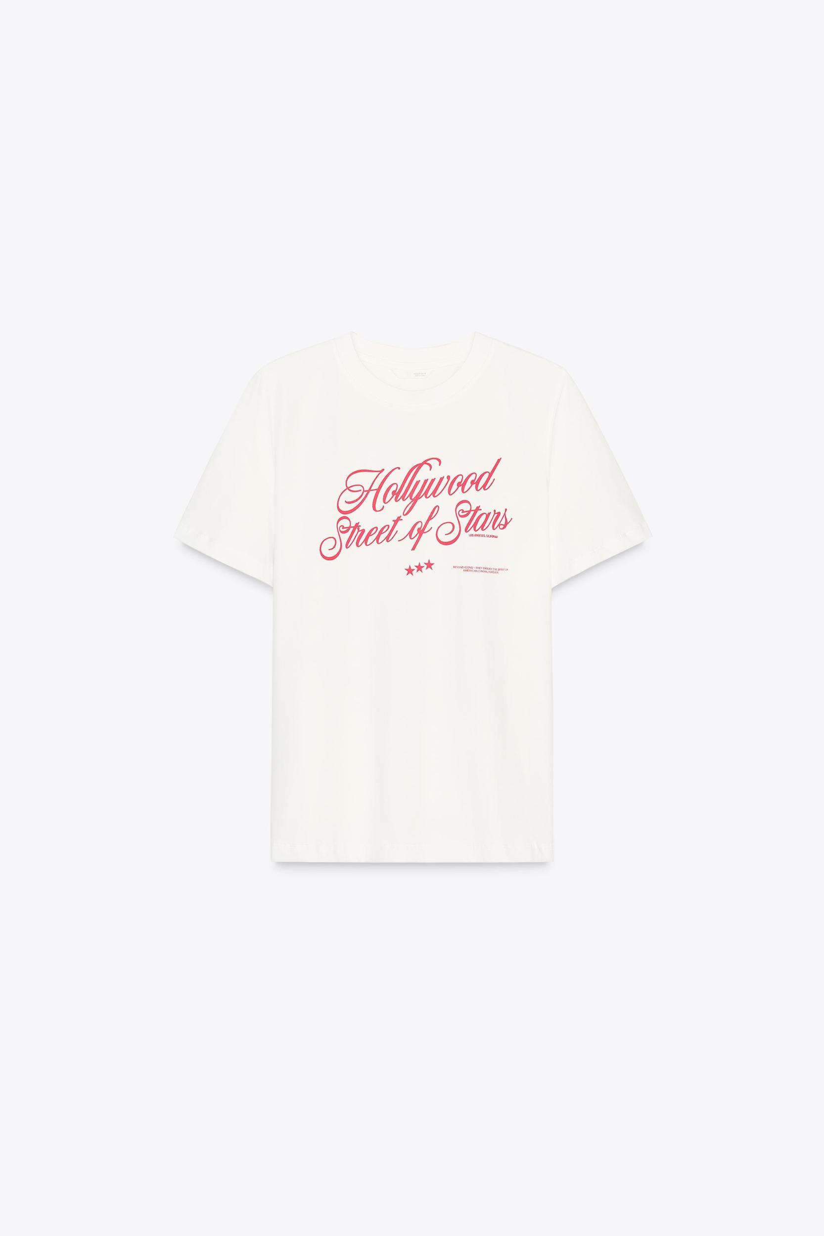HOLLYWOOD PRINT T-SHIRT Product Image