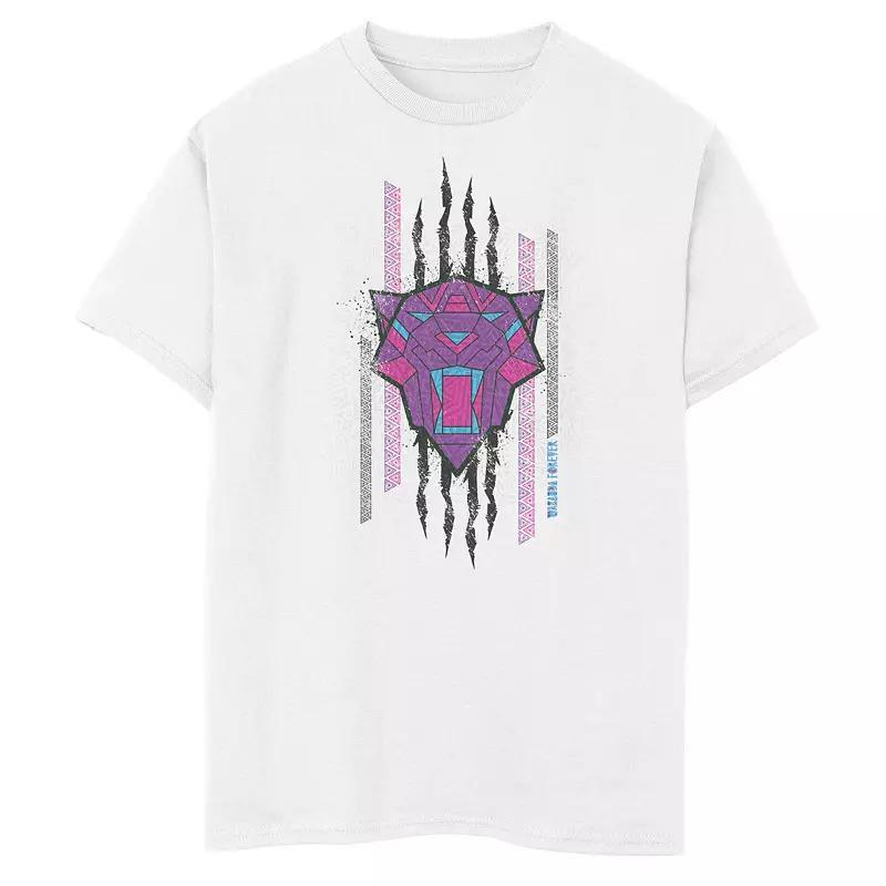 Boys 8-20 Marvel Wakanda Forever Panther Scratch Graphic Tee, Boys Product Image