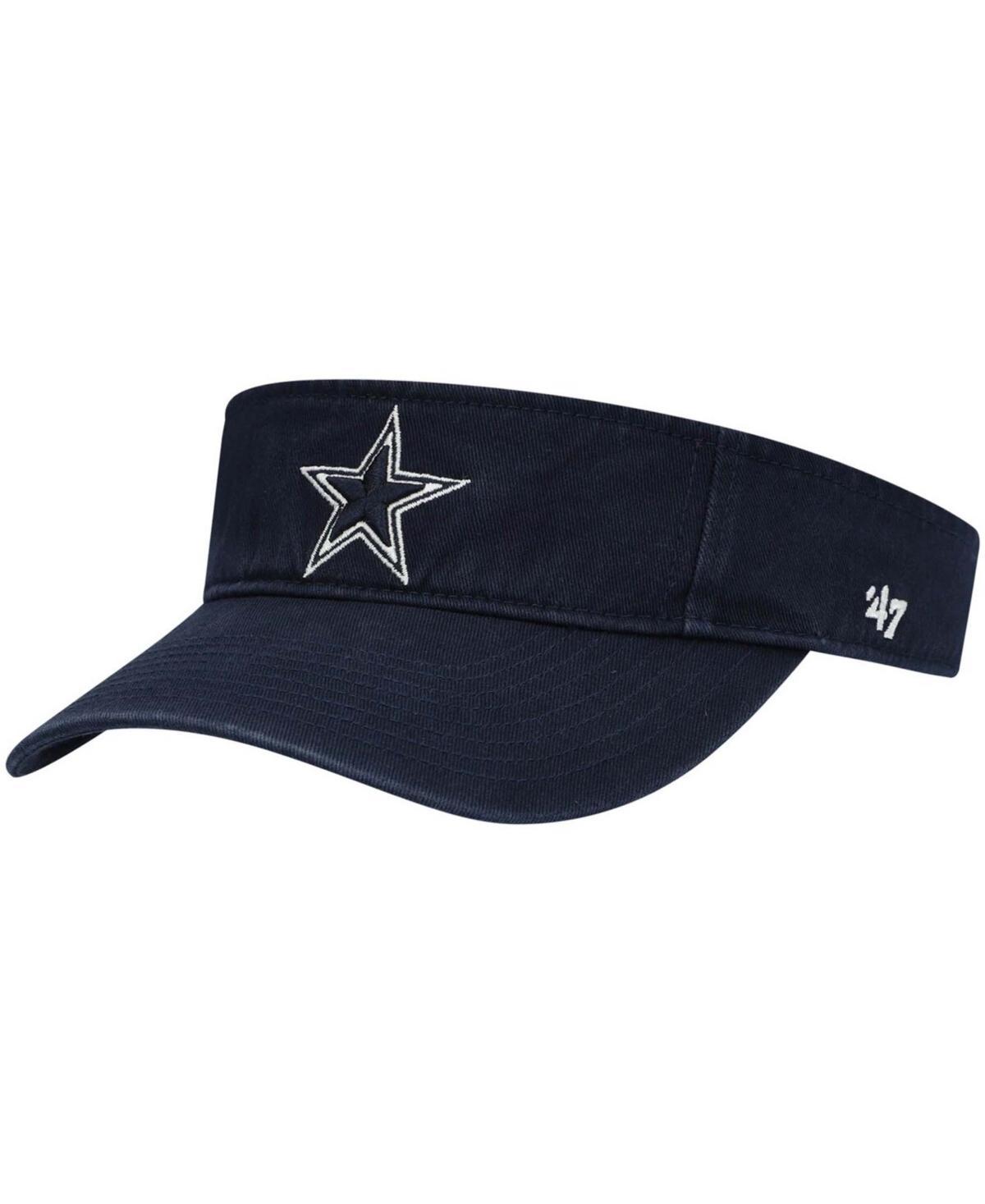 Men's '47 Navy Dallas Cowboys Clean Up Visor, Blue Product Image