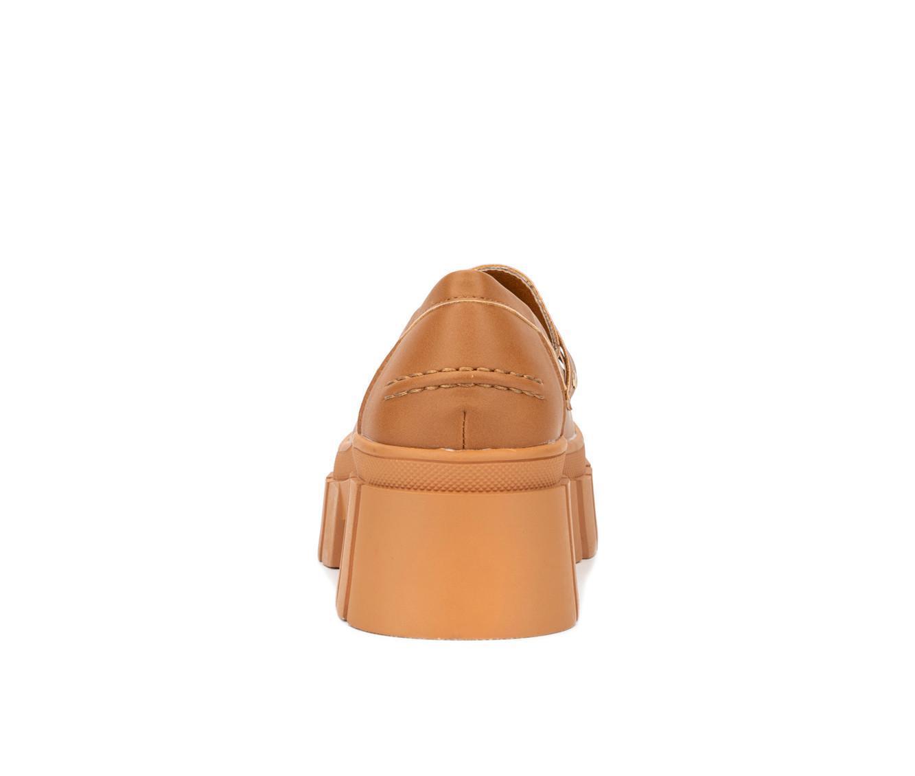Women's New York and Company Seraphina Platform Loafers Product Image