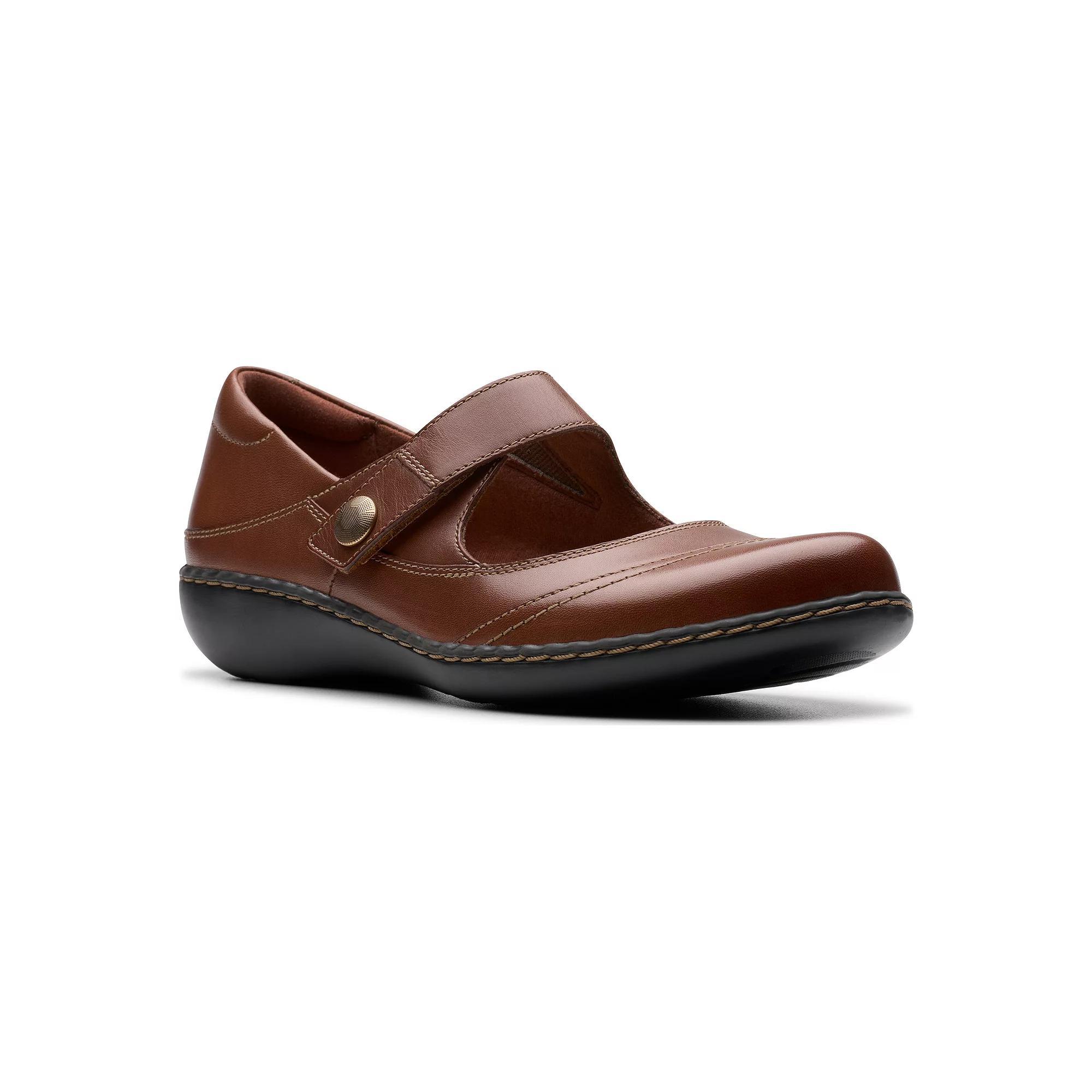 Clarks® Ashland Elayne Women's Leather Mary Jane Shoes, Size: 11, British Product Image