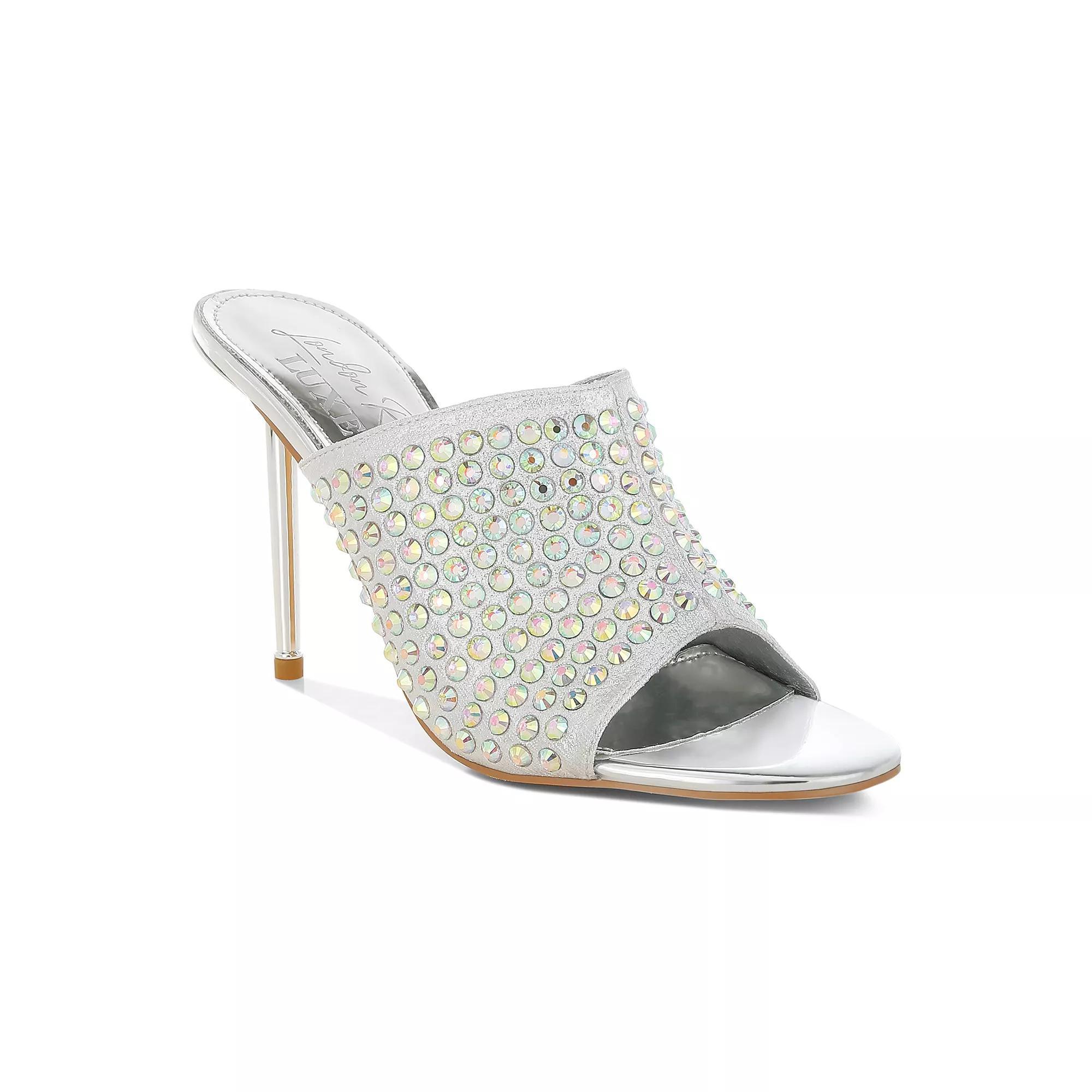 London Rag Farasha Women's Sandals, Size: 5, Silver Product Image