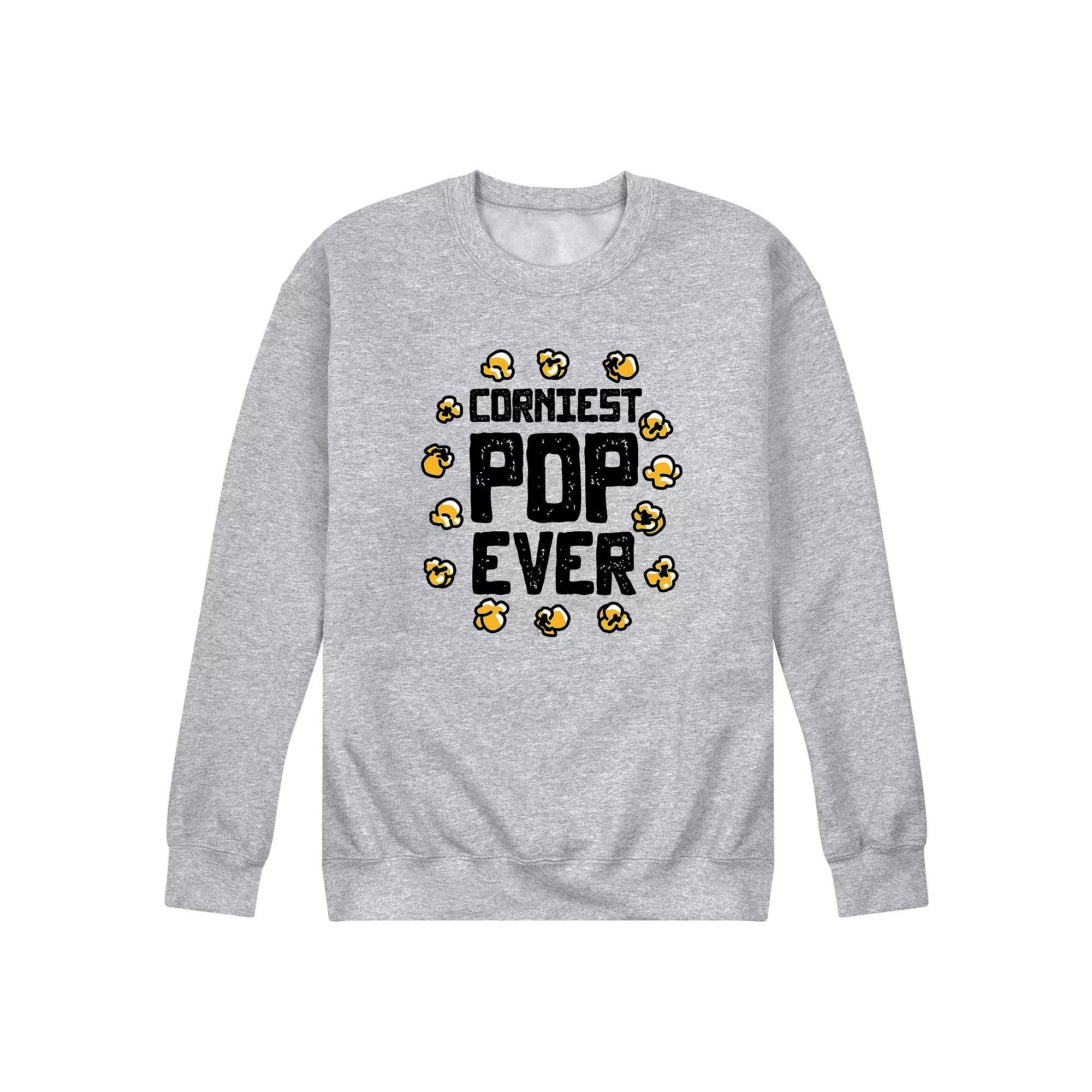 Mens Corniest Pop Ever Popcorn Graphic Sweatshirt Product Image