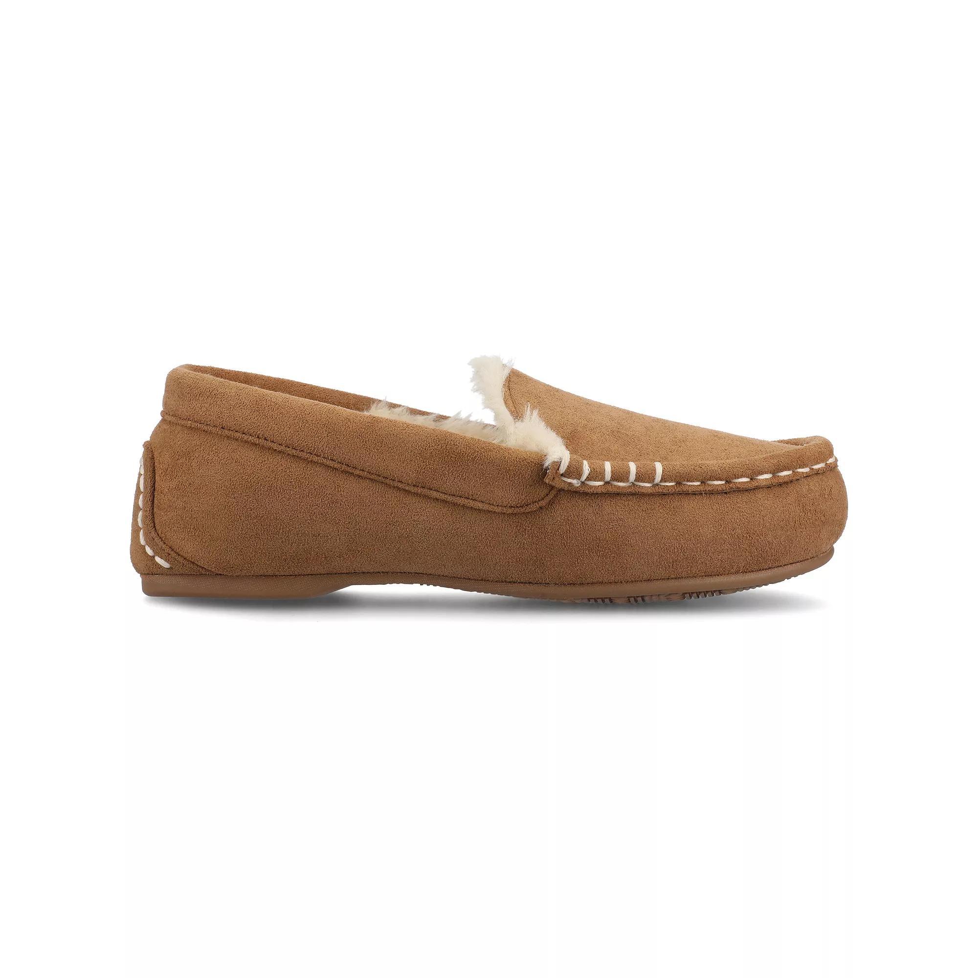 Journee Jetah Women's Slip-On Moccasin Slippers, Size: Small (5/6) Product Image