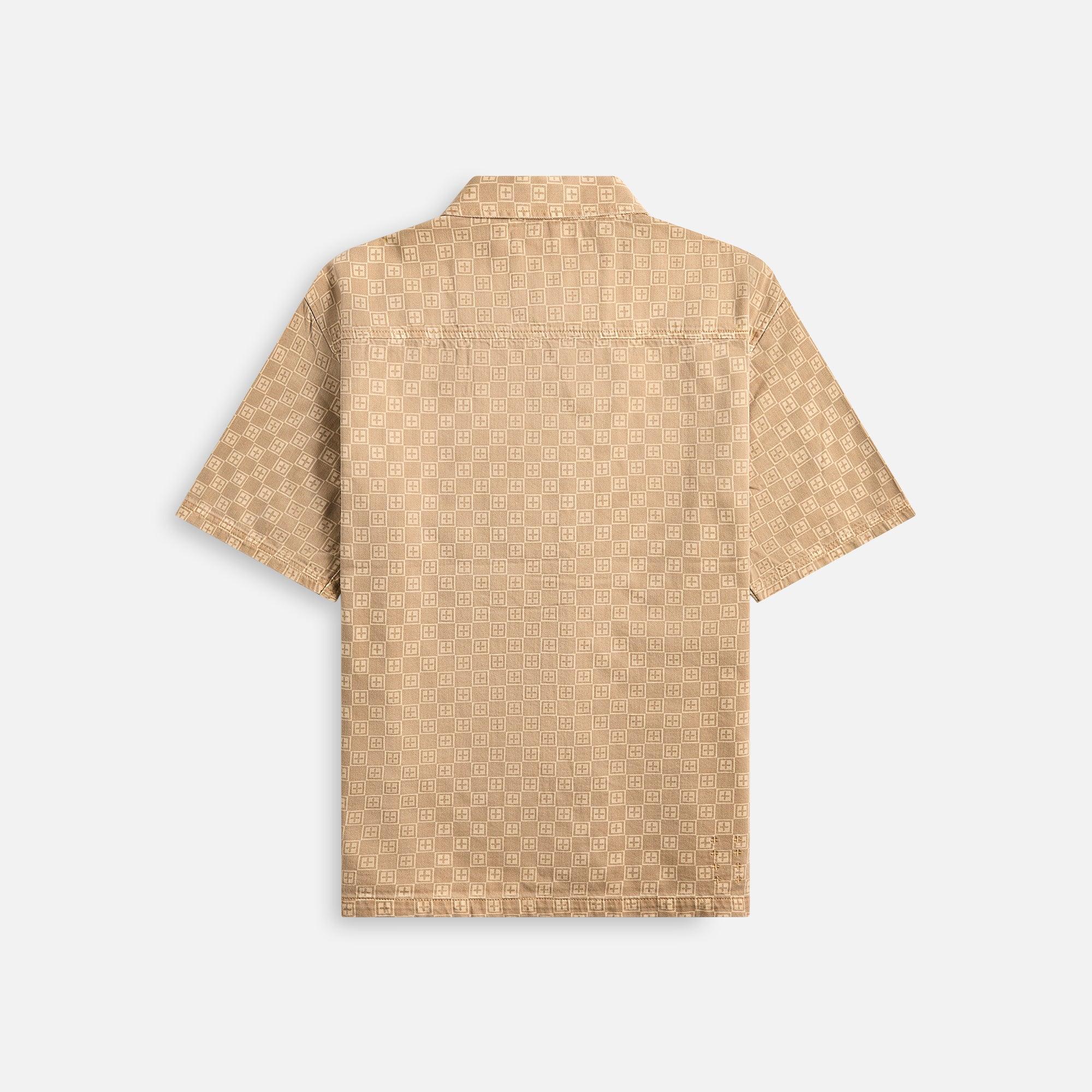 Ksubi Box Denim Shirt - Tan Male Product Image