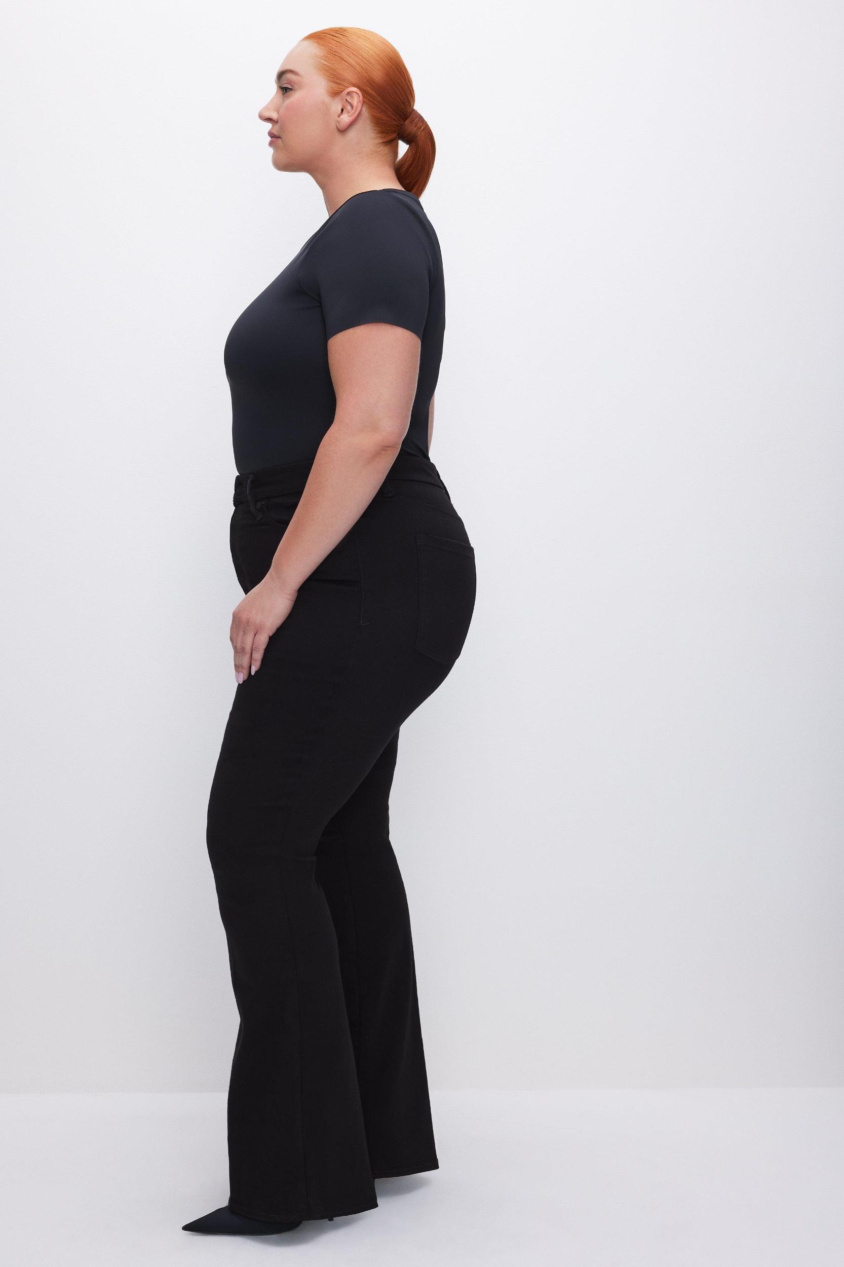 GOOD LEGS FLARE NEVER FADE JEANS LONG | BLACK001 Product Image