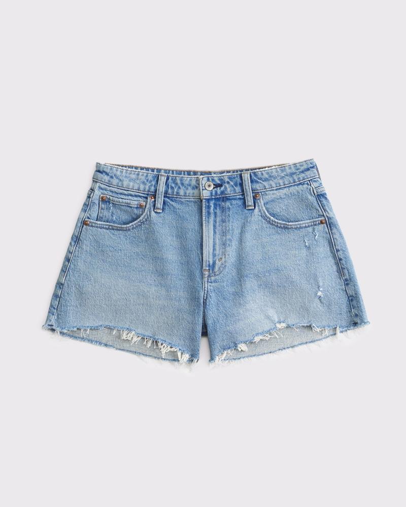 Curve Love Mid Rise A-Line Short Product Image