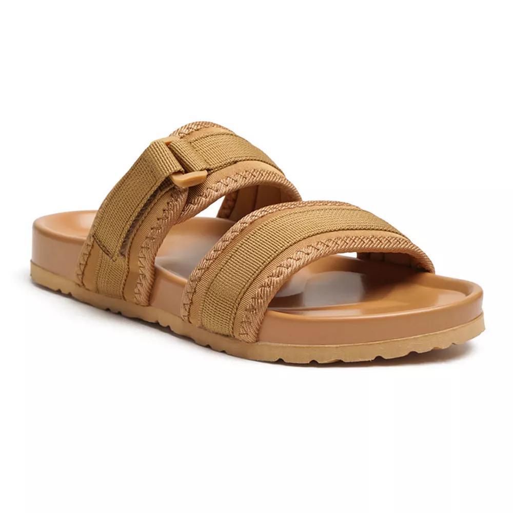 London Rag Women's Nautic Casual Platform Slide Sandals, Size: 5, Blue Product Image