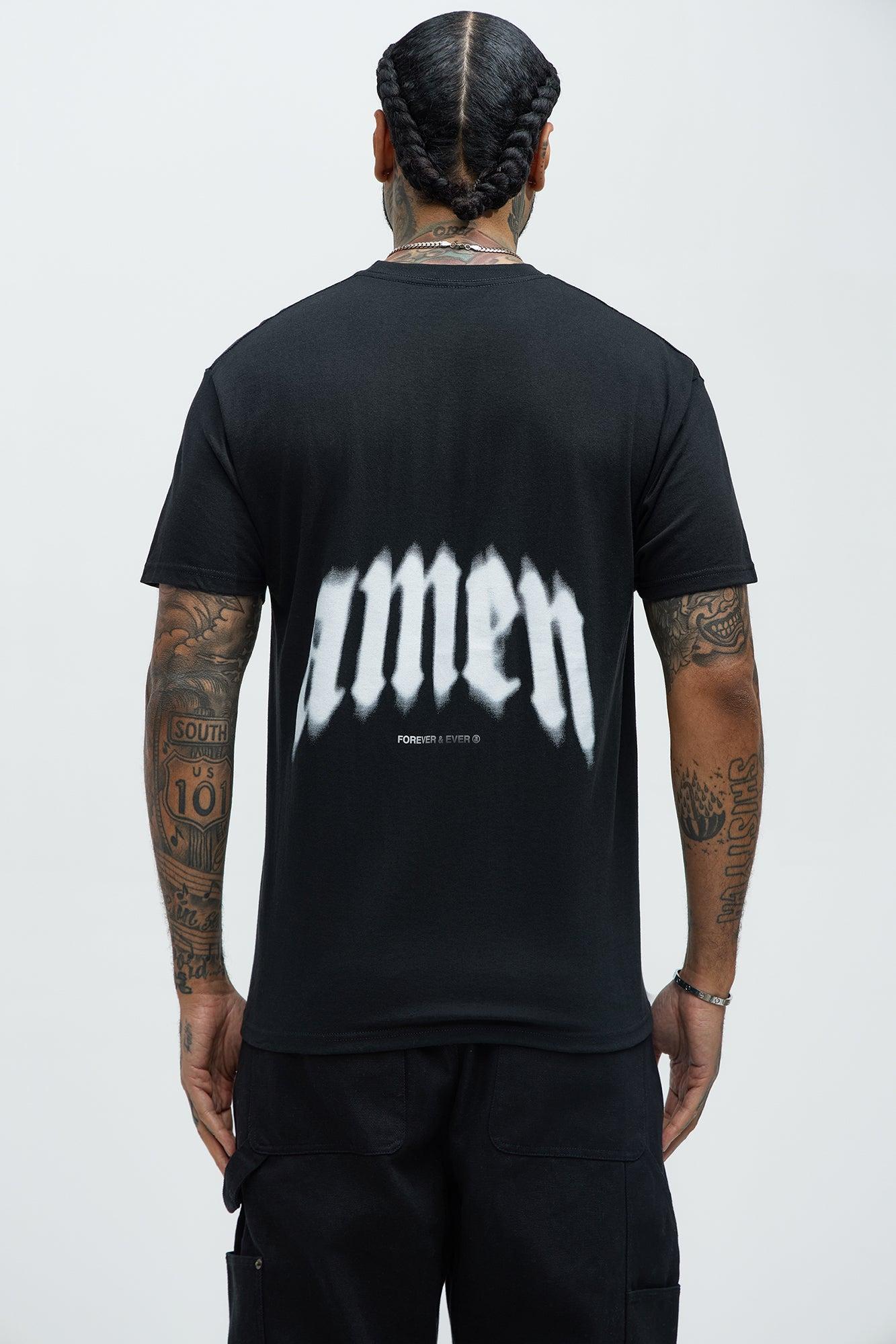 Amen Forever Short Sleeve Tee - Black Product Image