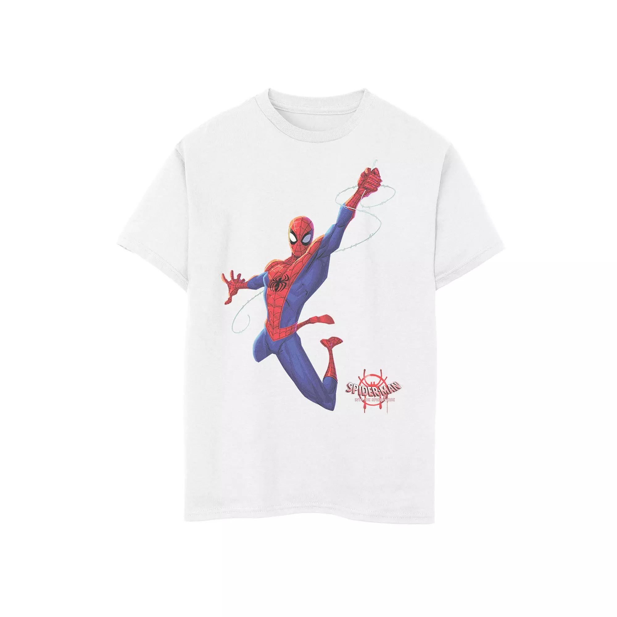 Boys 8-20 Marvel Into The Spiderverse Spider-Man Classic Swing Graphic Tee, Boys Product Image