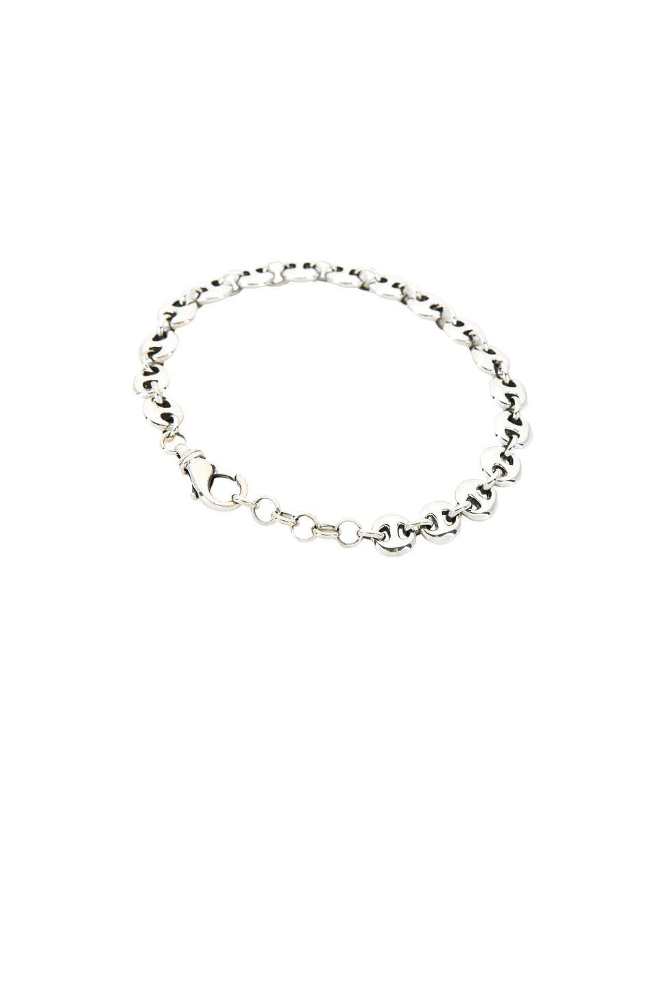 SOPHIE BUHAI Small Circle Link Bracelet In Sterling Silver Product Image