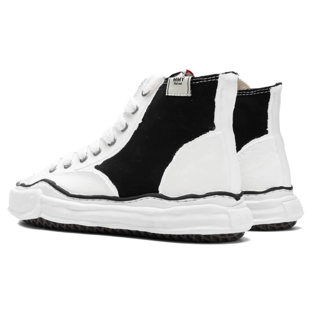 Peterson High OG Sole Rubber Painted Canvas Sneaker - Black/White Male Product Image