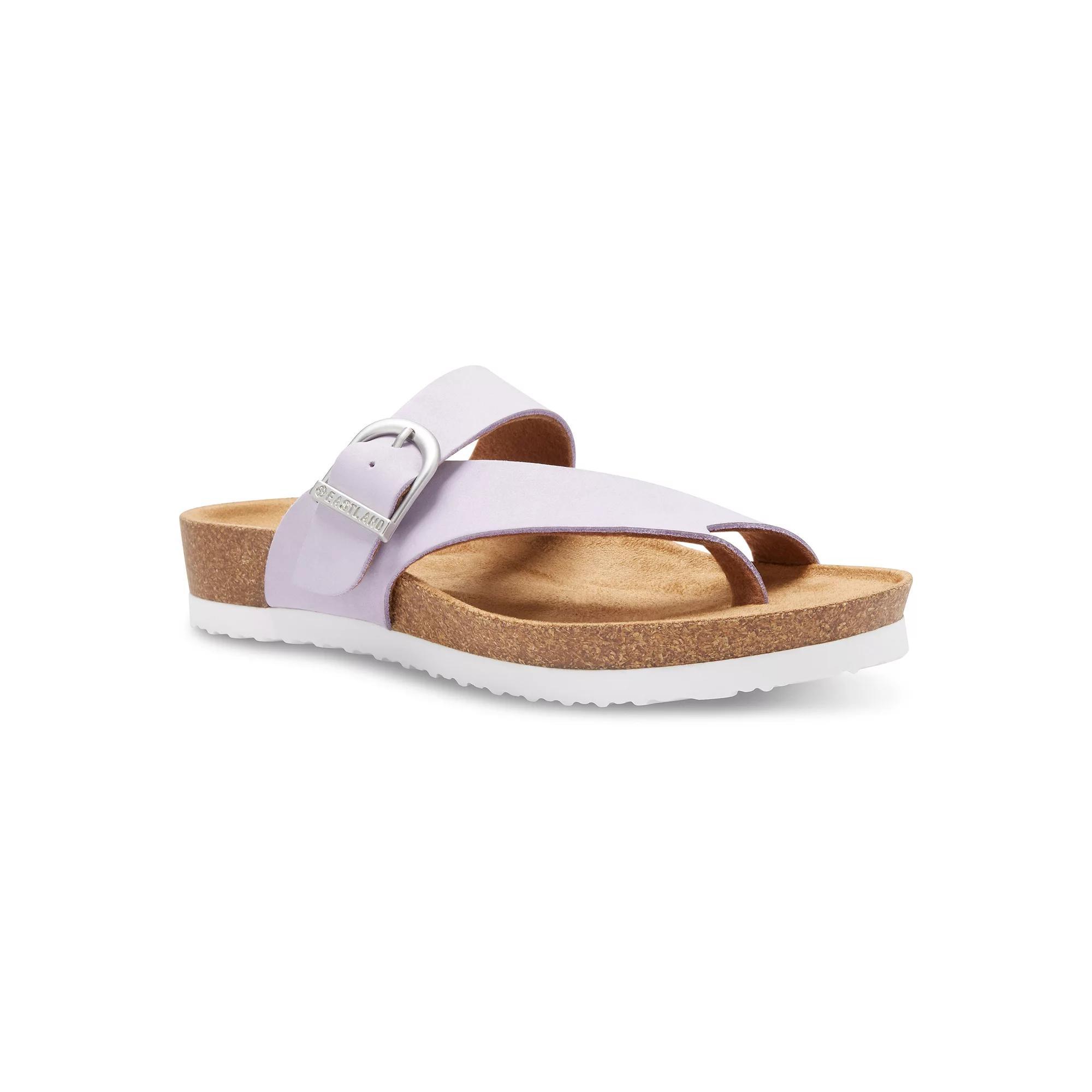 Eastland Shauna Women's Leather Sandals, Size: 5 Medium, Green Product Image