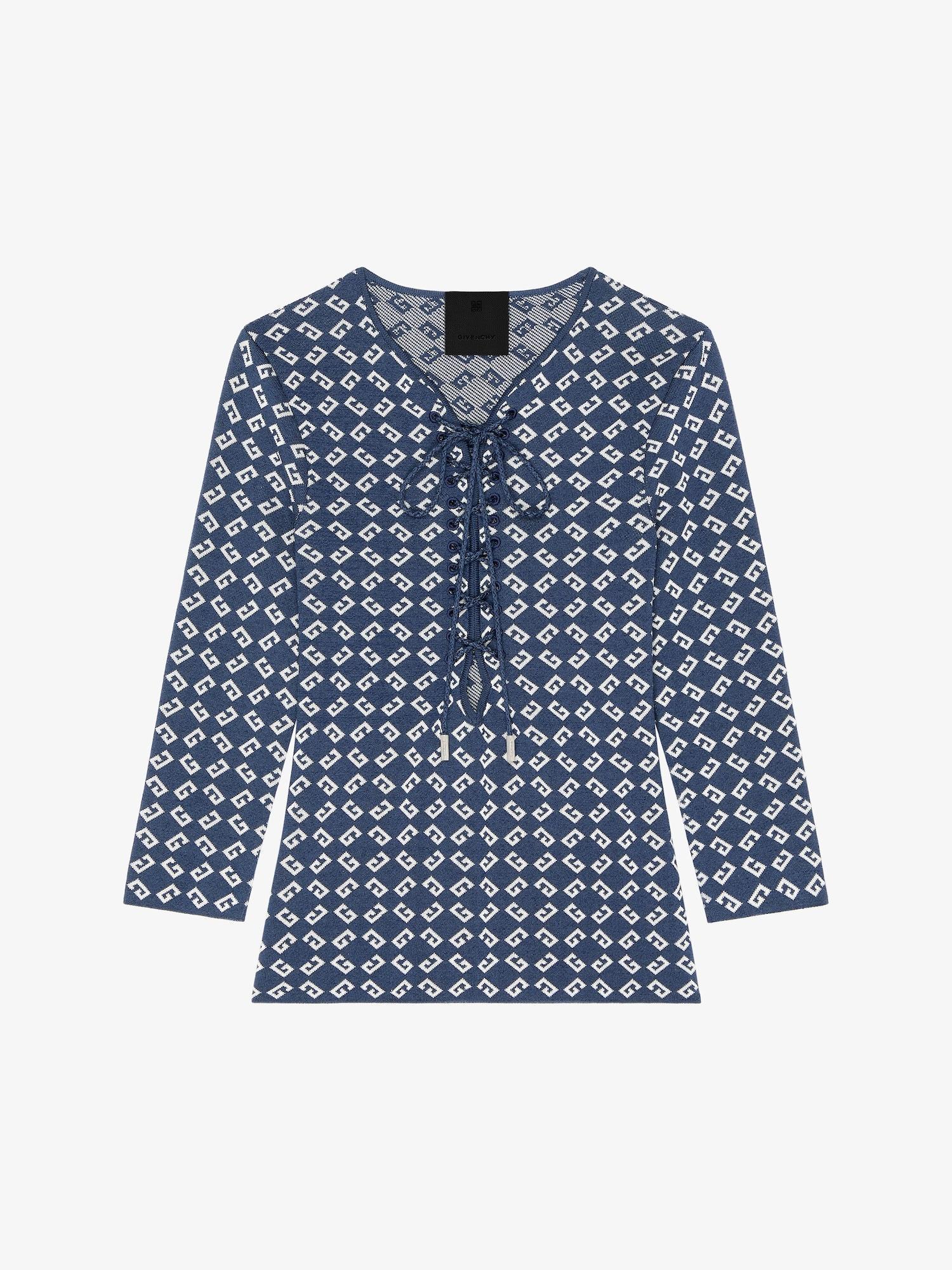 Skirt in monogram 72 jacquard Product Image