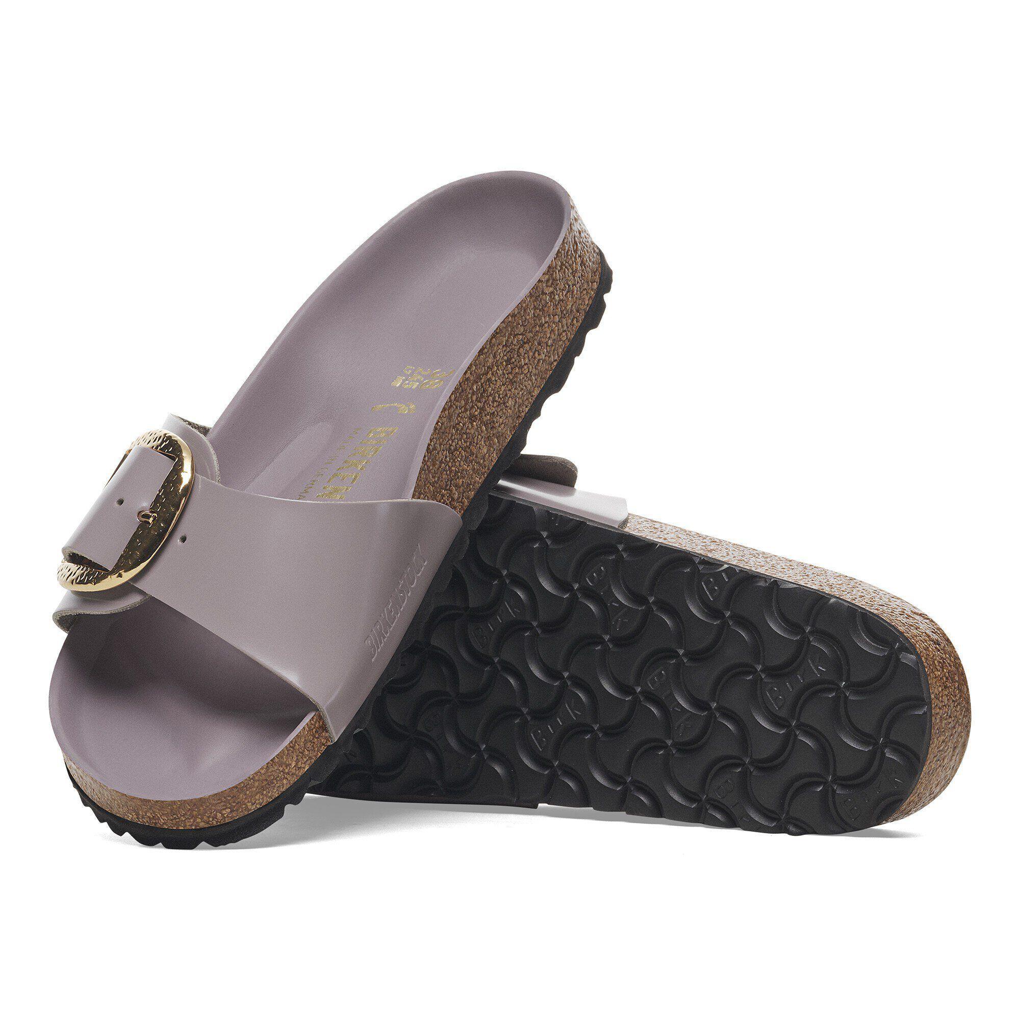 Madrid Big Buckle Natural Leather Patent Product Image