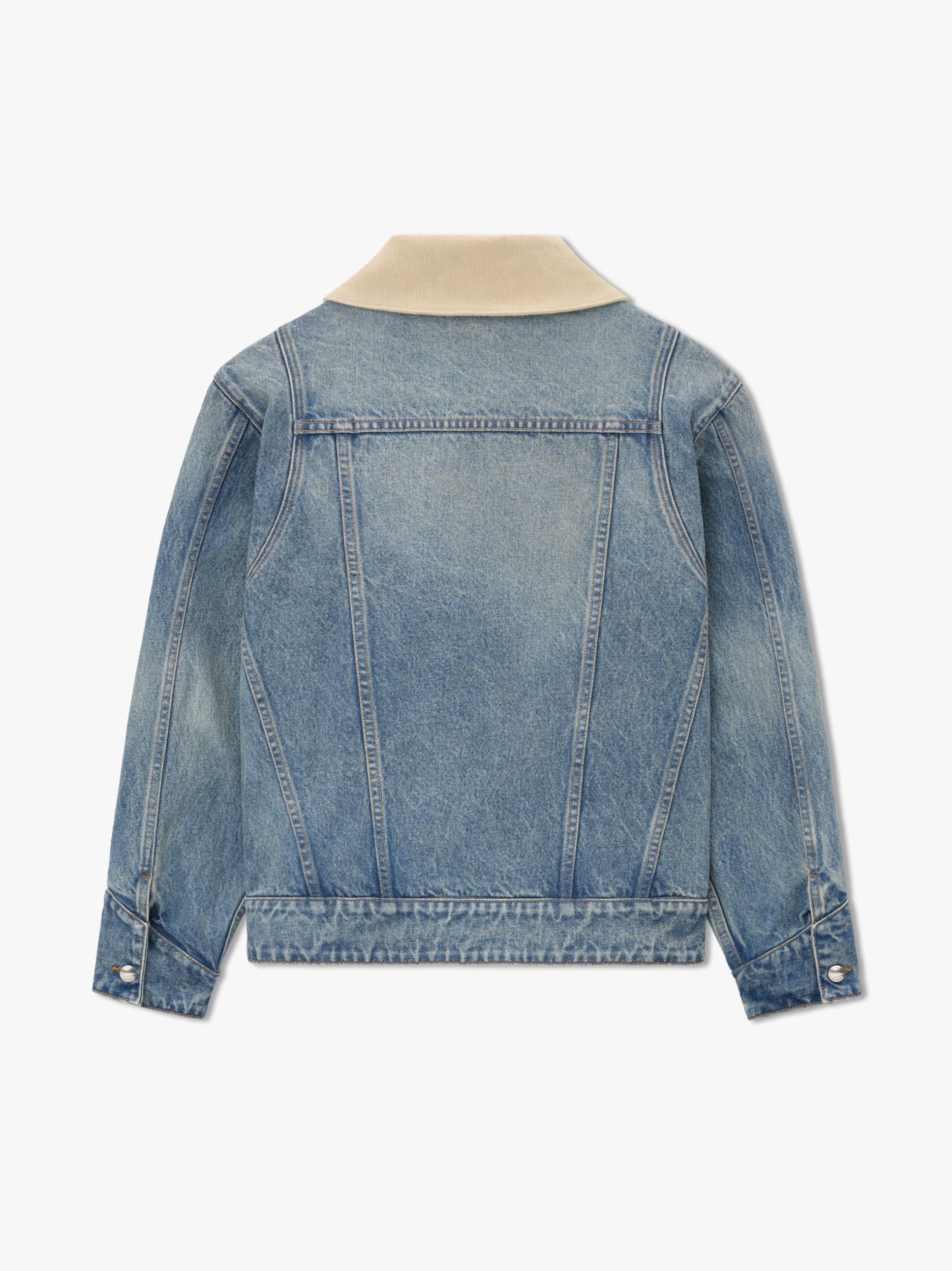 WESTERN ZIP UP DENIM JACKET Male Product Image