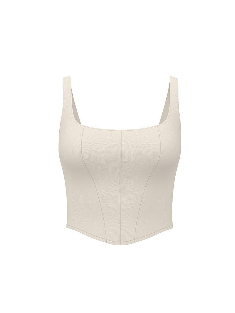 Featherweight Knit Corset Tank Top Product Image