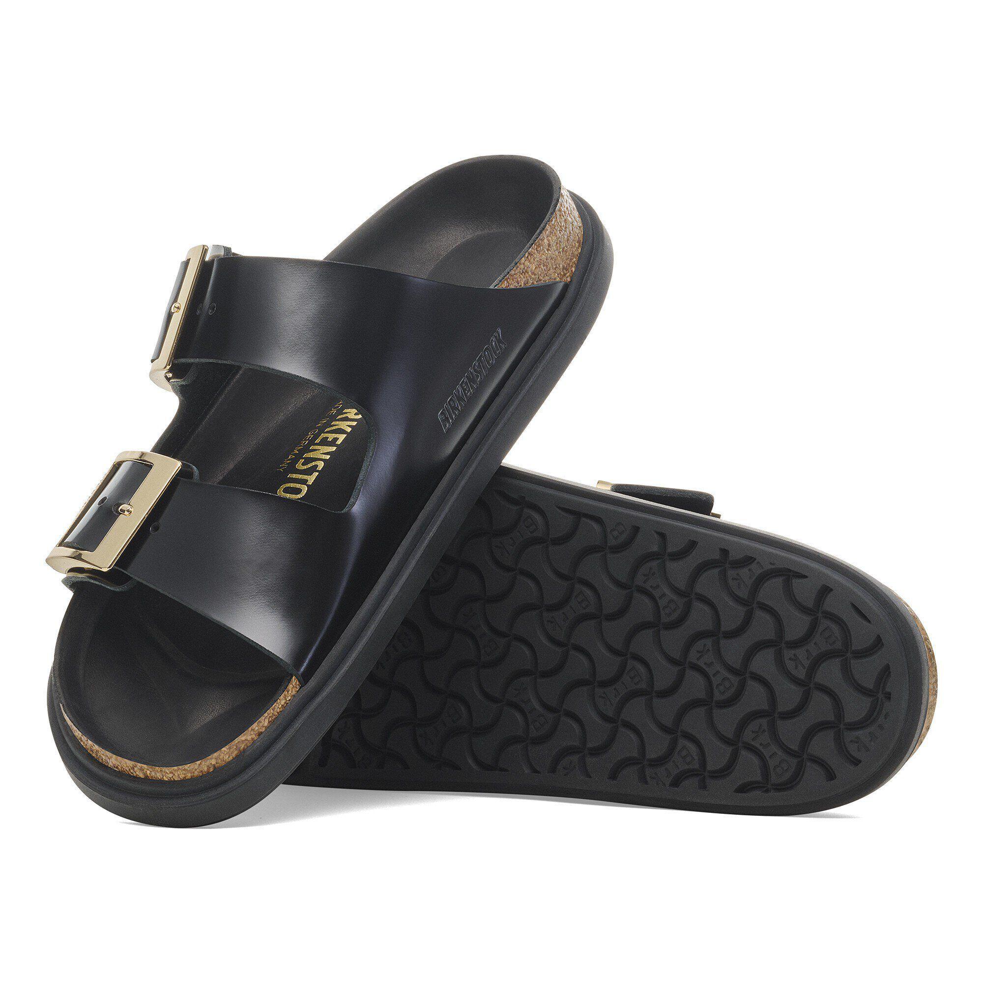Arizona Droplet Buckle Natural Leather Patent Product Image