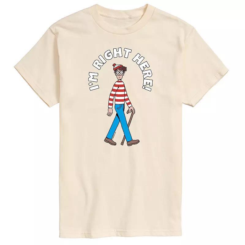 Mens Wheres Waldo Im Right Here Graphic Tee Product Image