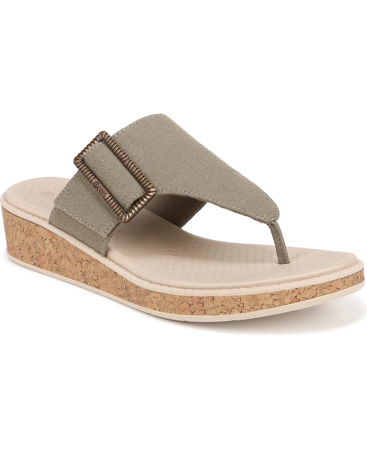 LifeStride Bay Women's Washable Thong Sandals, Size: 6.5, Black Product Image