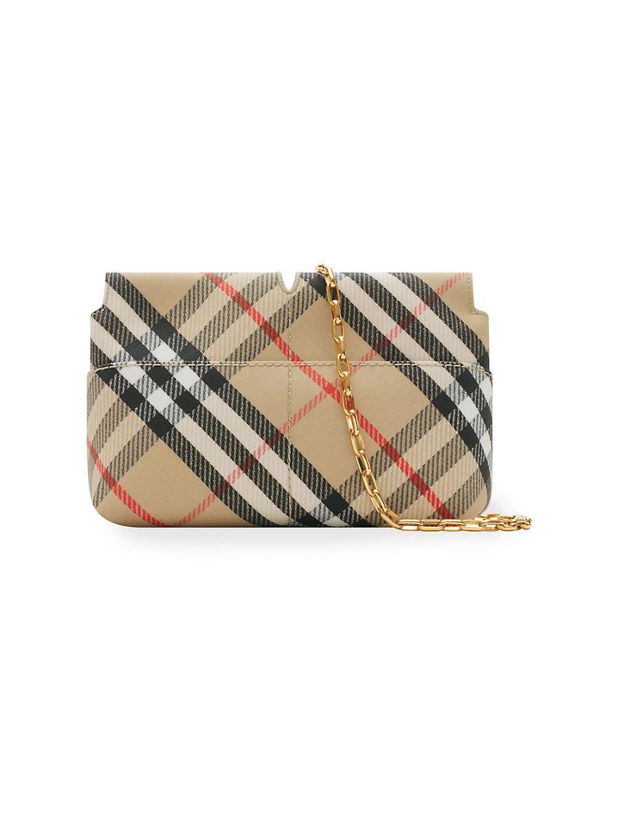 Womens Small Snip Chain-Link Clutch Product Image